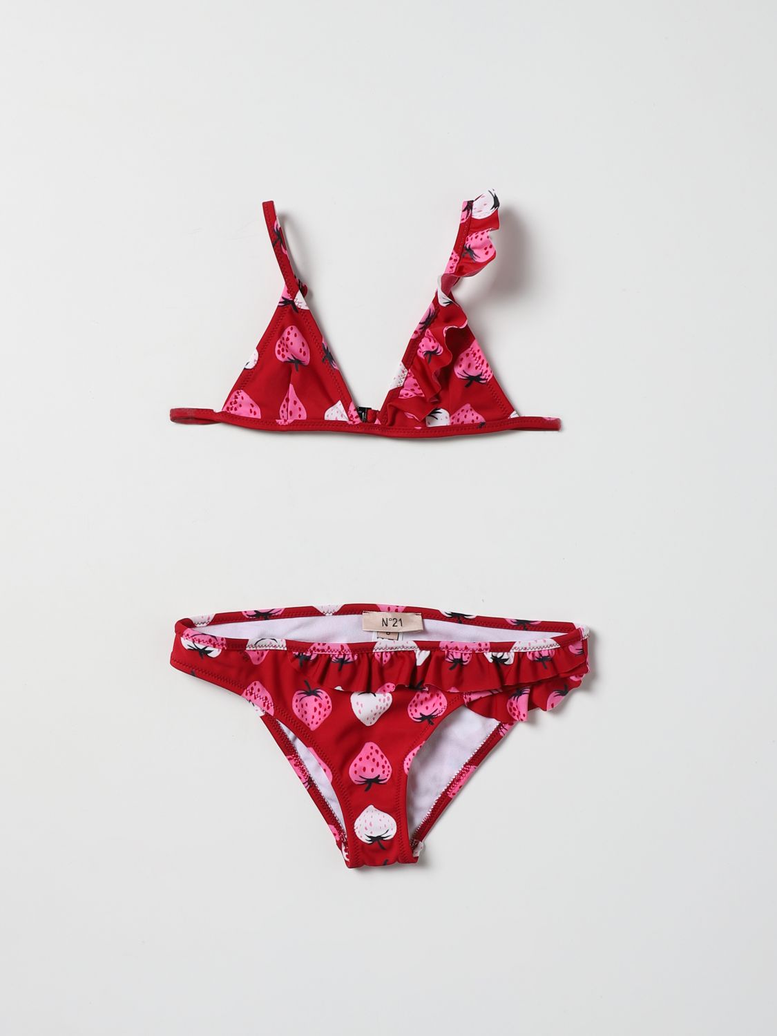 N° 21 Swimsuit N° 21 Kids colour Red