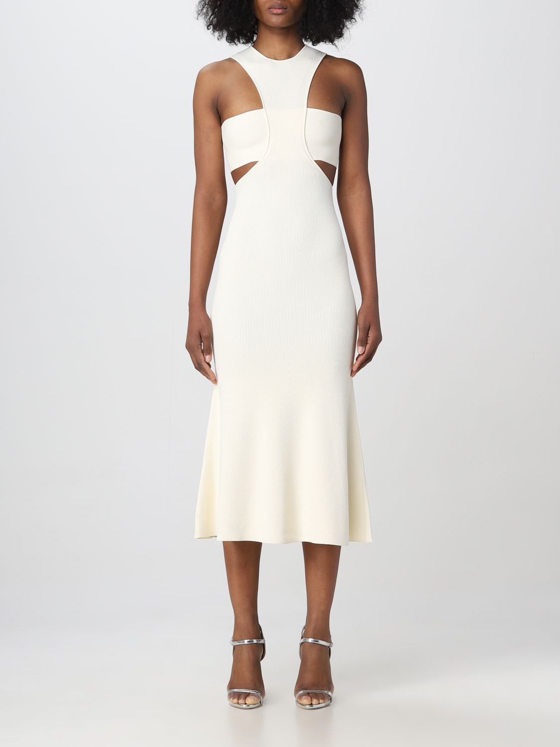 Alexander McQueen Dress ALEXANDER MCQUEEN Woman colour White