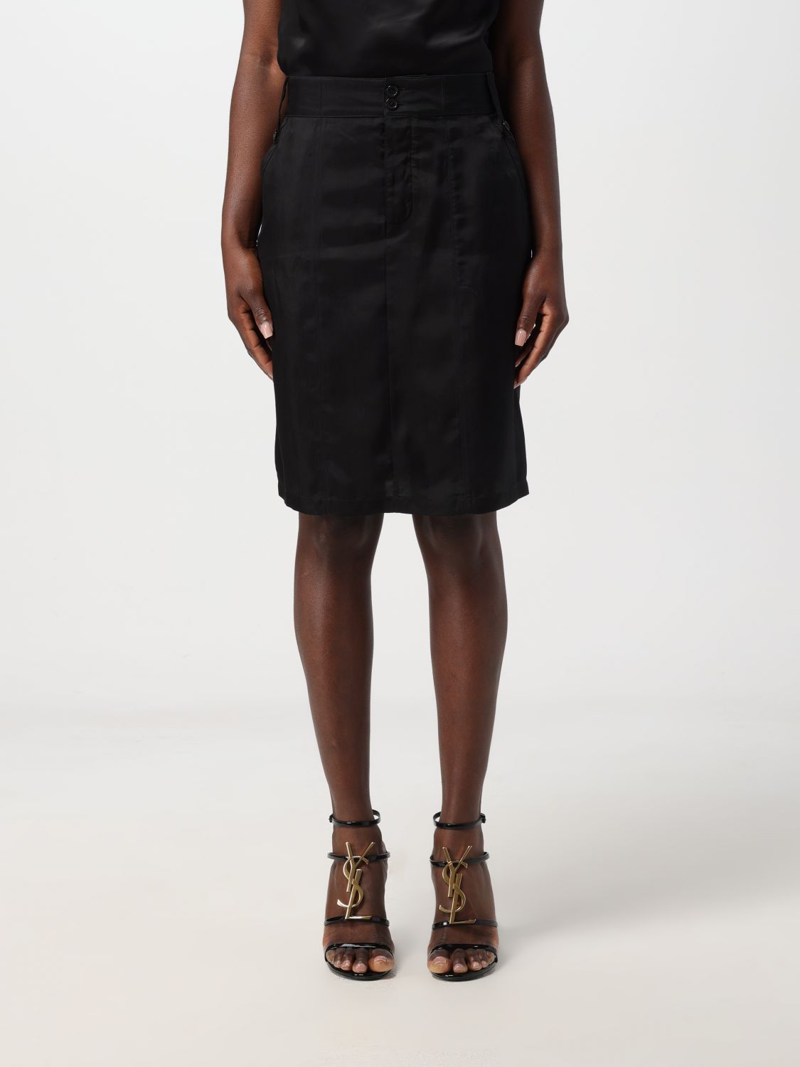 Saint Laurent Skirt SAINT LAURENT Woman color Black