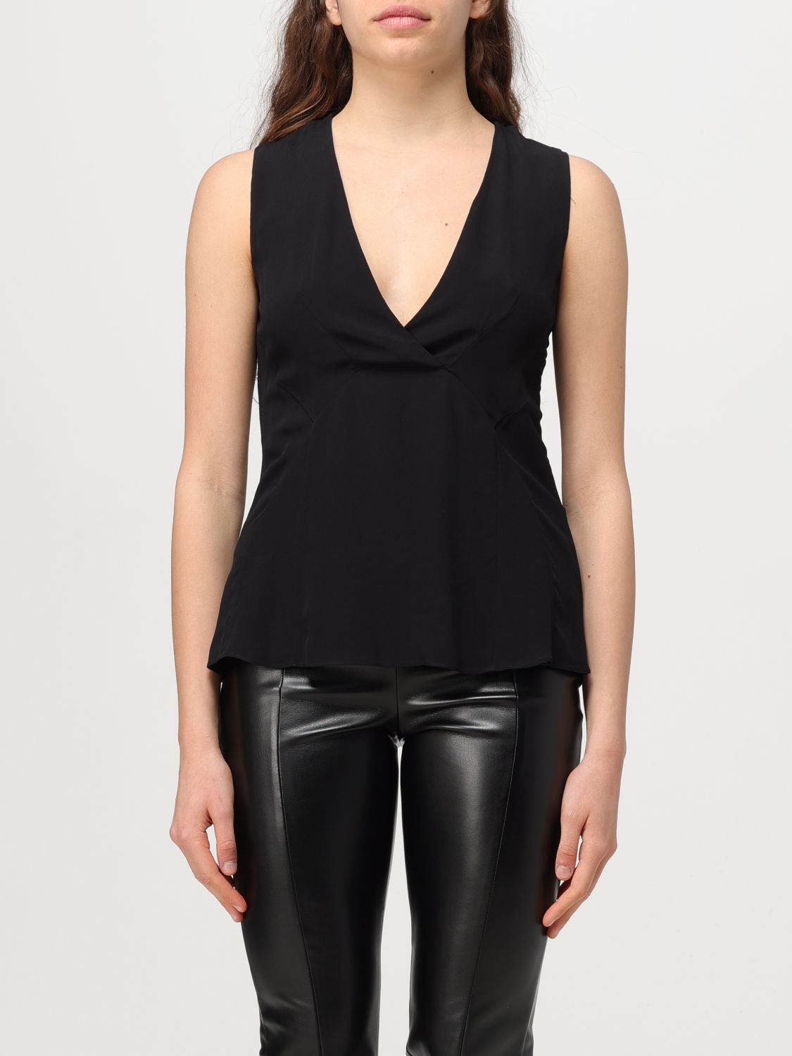 Patrizia Pepe Top PATRIZIA PEPE Woman colour Black