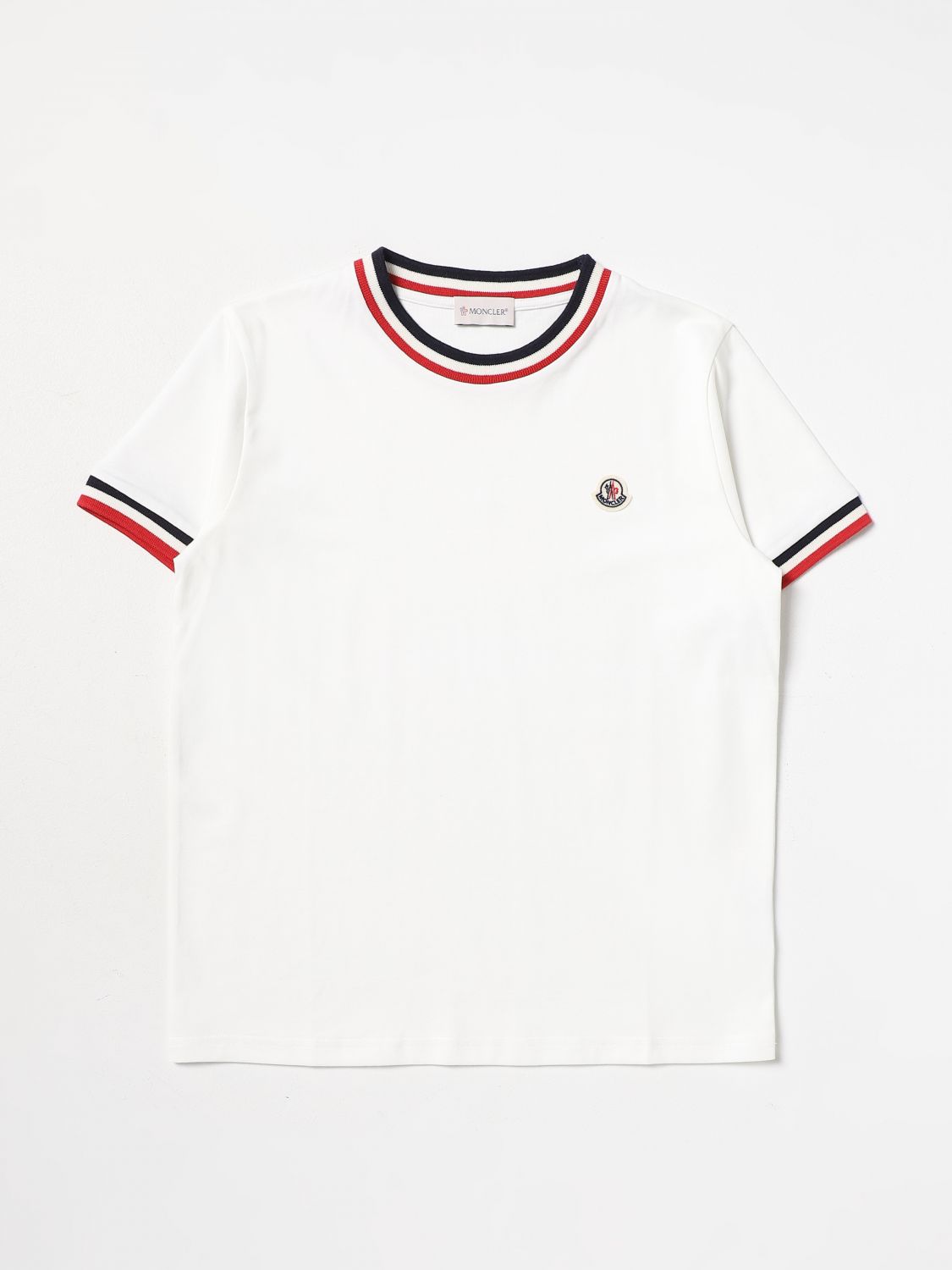 Moncler T-Shirt MONCLER Kids colour Cream