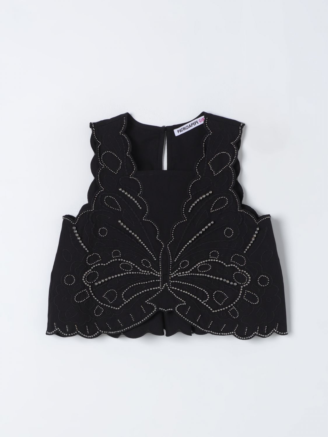 Patrizia Pepe Top PATRIZIA PEPE Kids colour Black