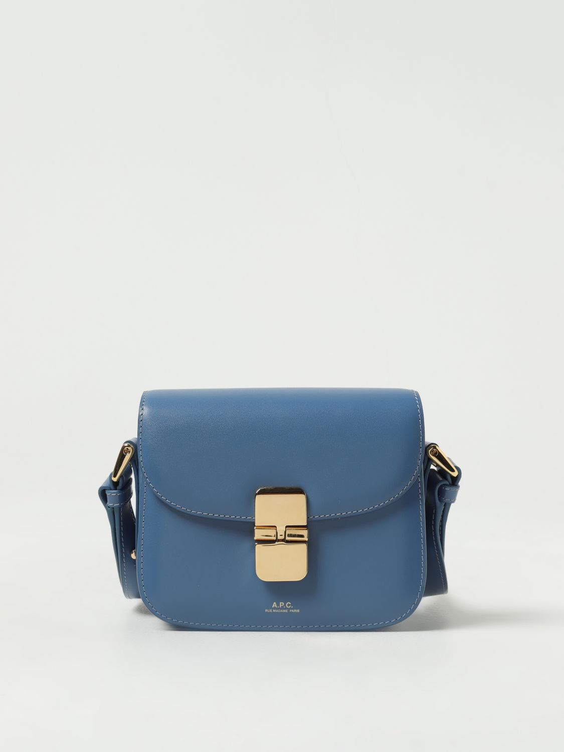 A.P.C. Mini Bag A.P.C. Woman colour Gnawed Blue