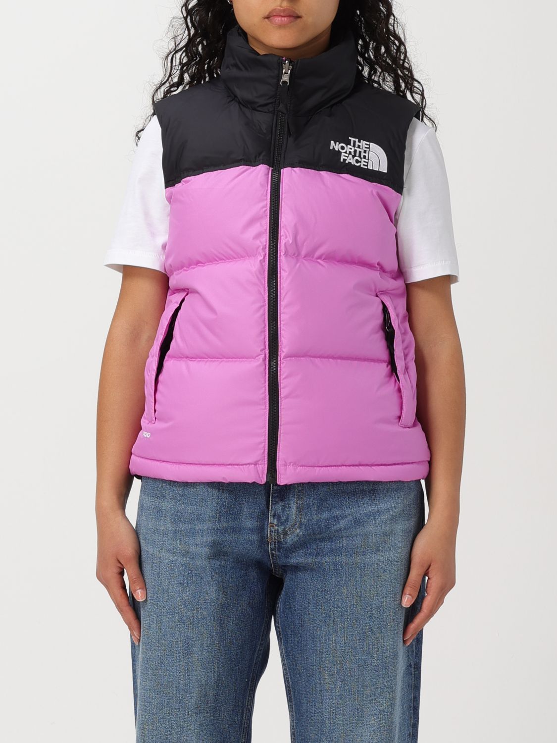 The North Face Waistcoat THE NORTH FACE Woman colour Violet