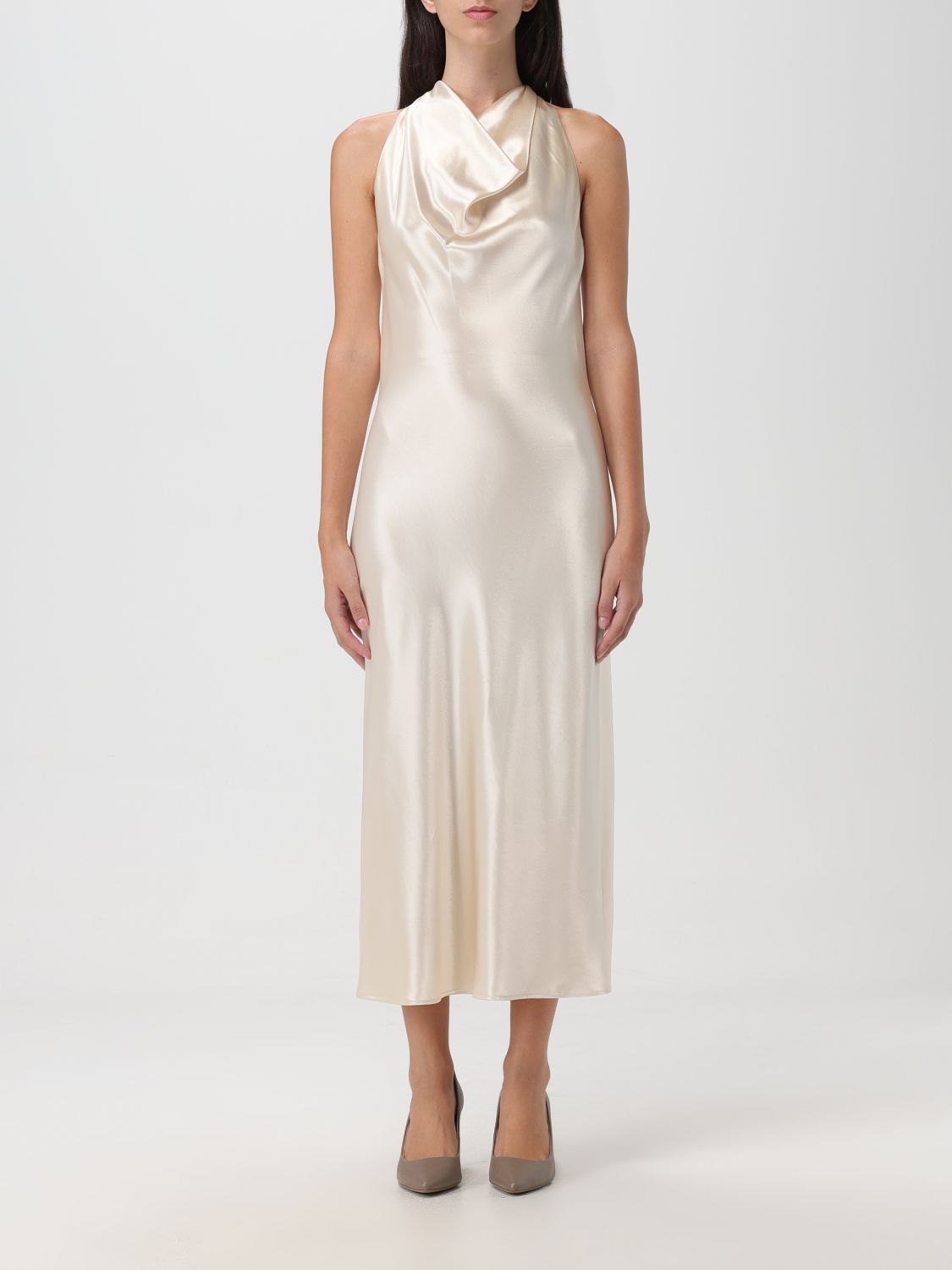 Calvin Klein Dress CALVIN KLEIN Woman colour Beige