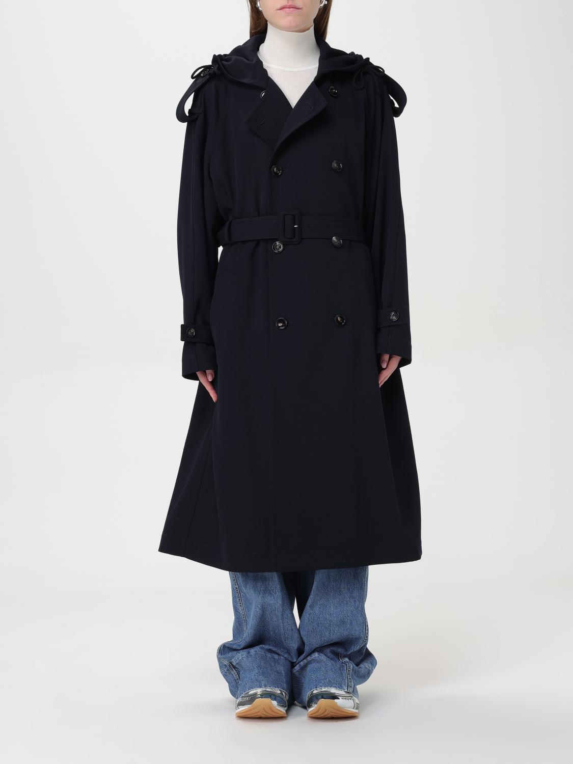 Bottega Veneta Trench Coat BOTTEGA VENETA Woman color Blue