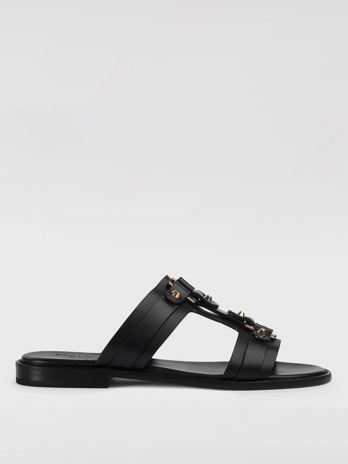 Doucal's Flat Sandals DOUCAL'S Woman colour Black