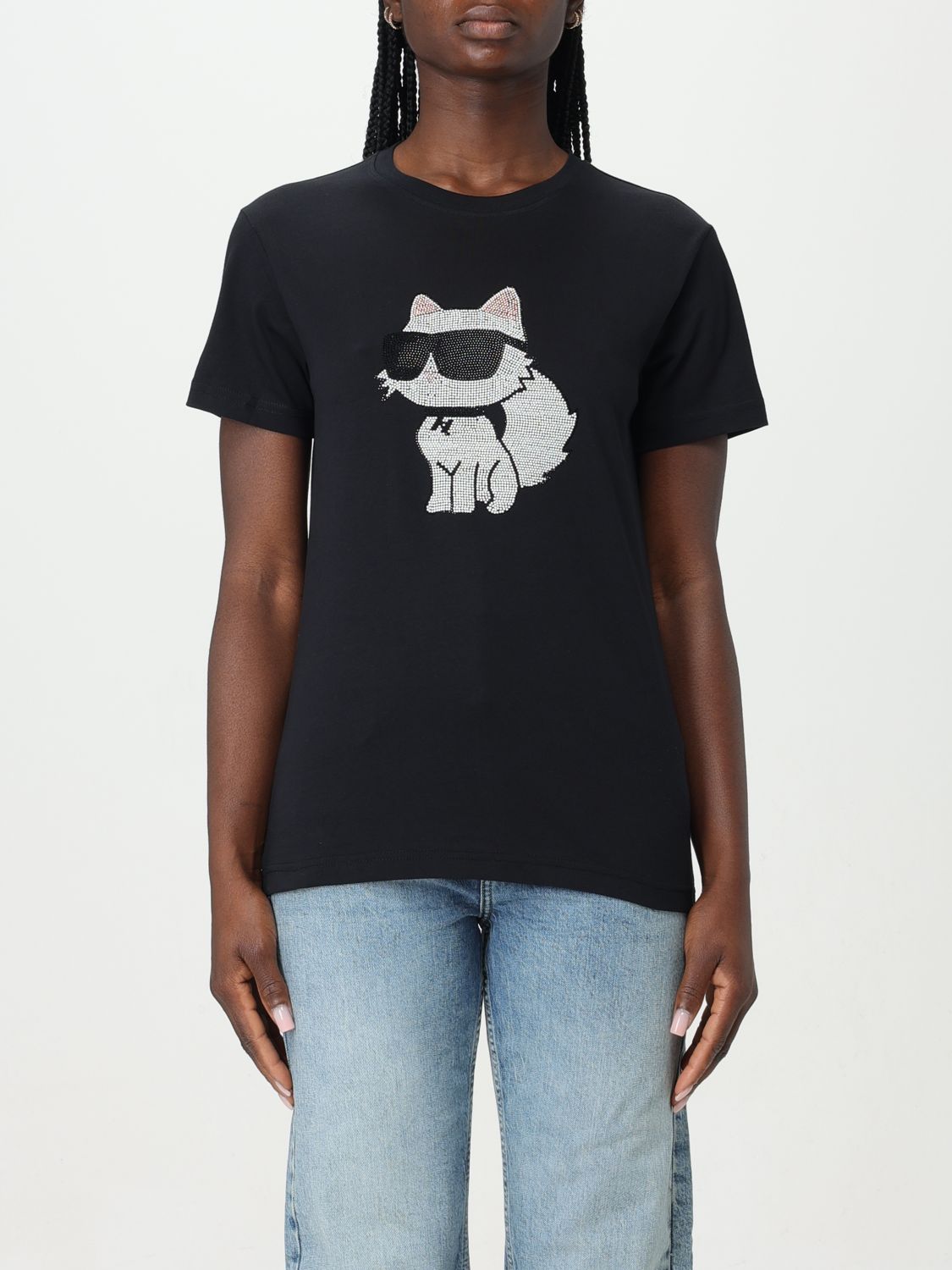 Karl Lagerfeld T-Shirt KARL LAGERFELD Woman colour Black