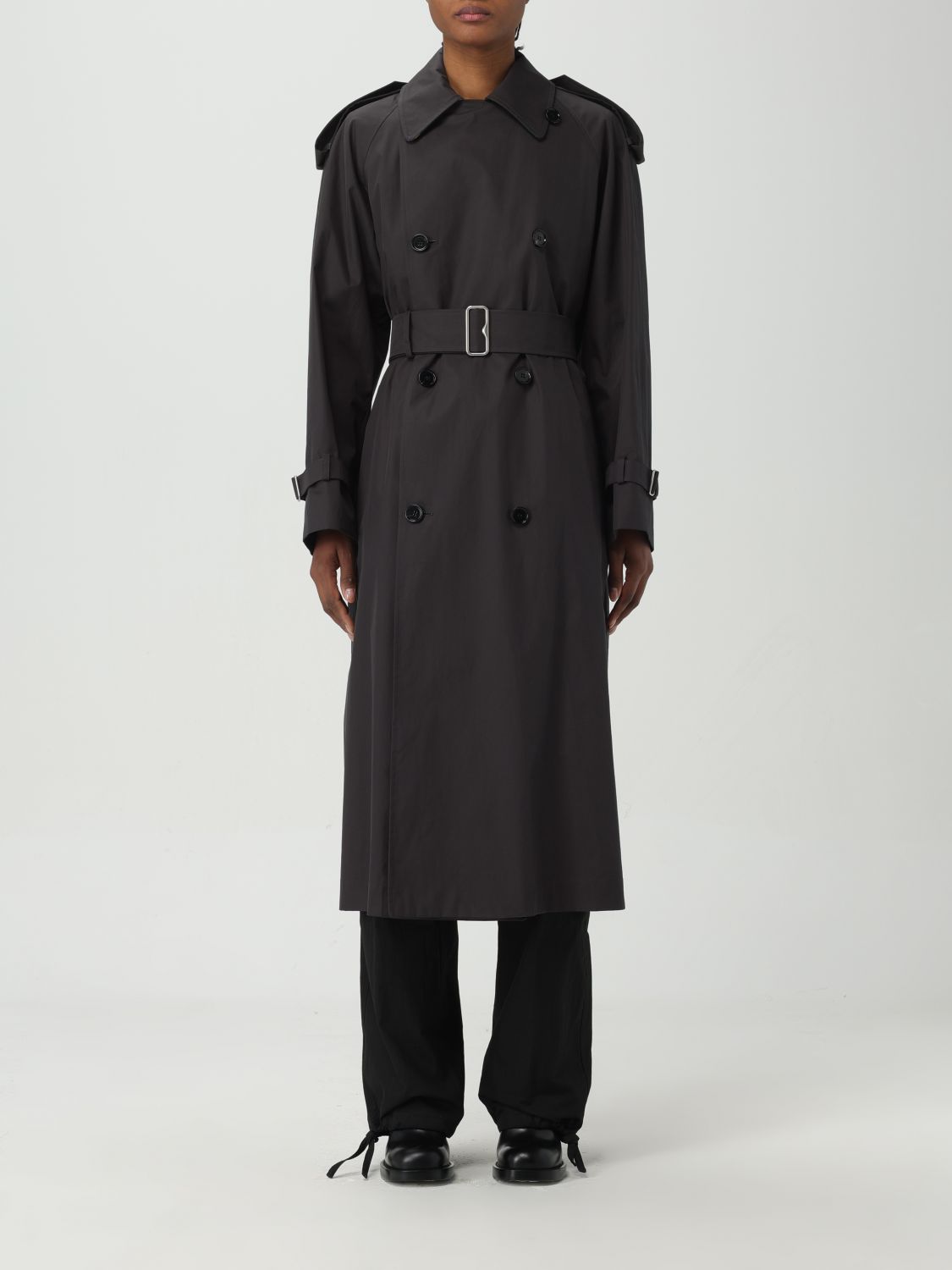 Burberry Trench Coat BURBERRY Woman colour Black