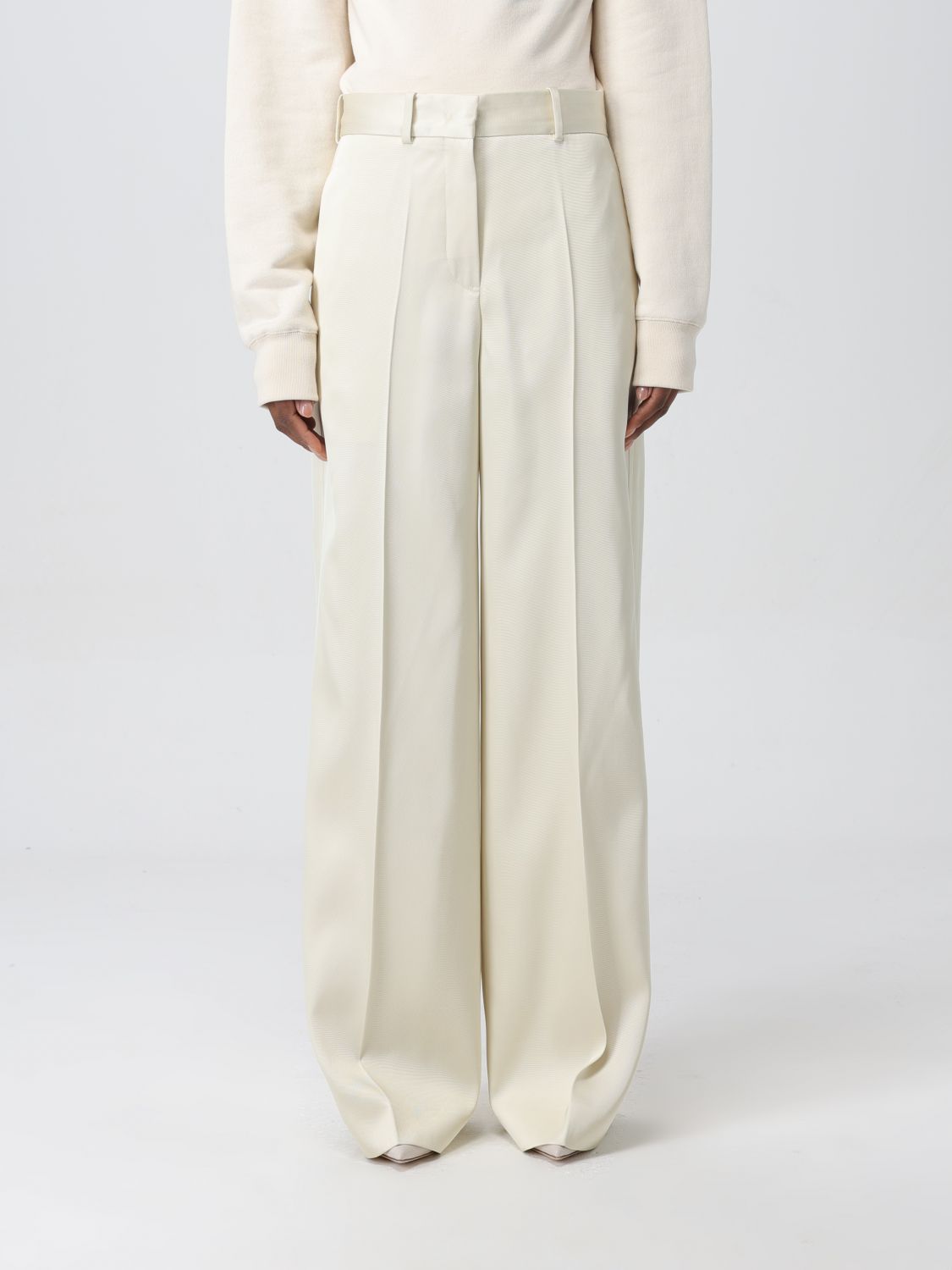 Jil Sander Trousers JIL SANDER Woman colour Natural