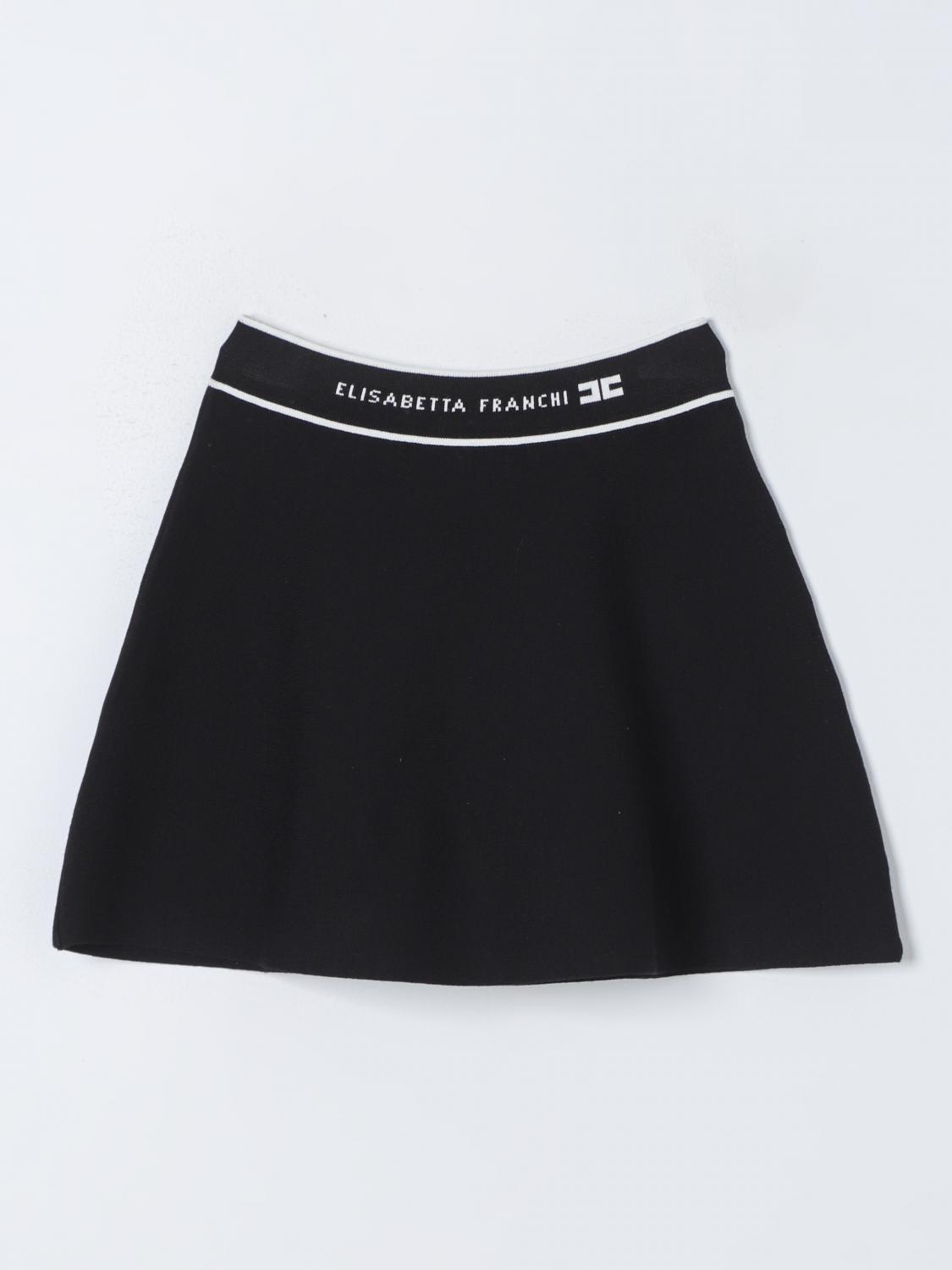 Elisabetta Franchi La Mia Bambina Skirt ELISABETTA FRANCHI LA MIA BAMBINA Kids colour Black