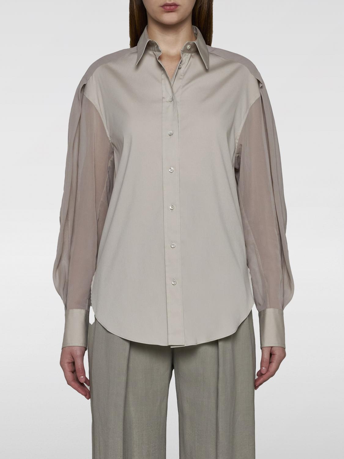 Brunello Cucinelli Shirt BRUNELLO CUCINELLI Woman color Beige