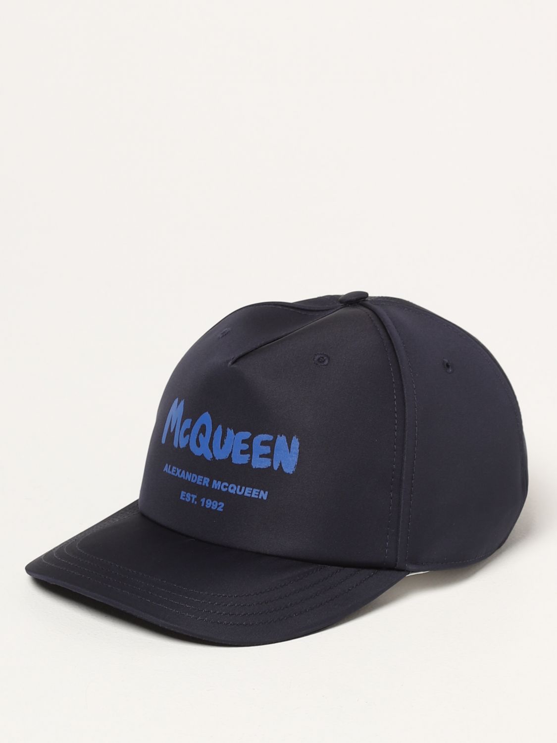 Alexander McQueen Hat ALEXANDER MCQUEEN Men colour Blue 1