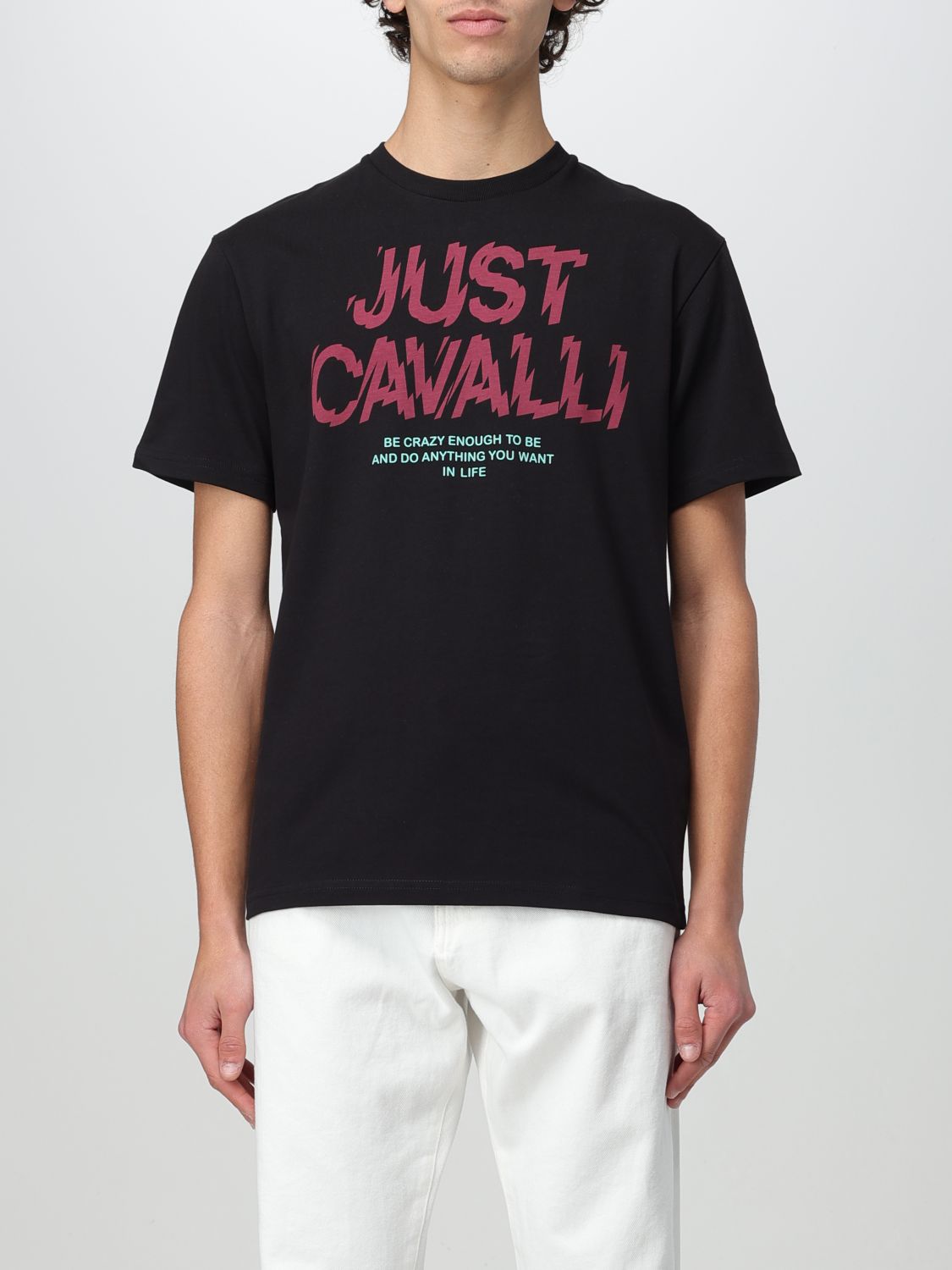 Just Cavalli T-Shirt JUST CAVALLI Men colour Black