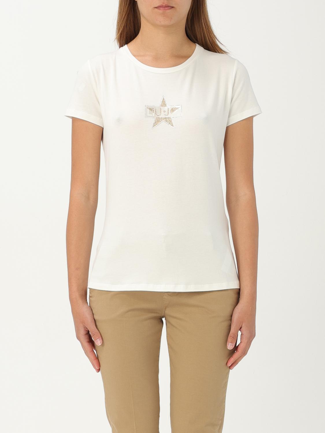 Liu Jo T-Shirt LIU JO Woman colour Yellow Cream