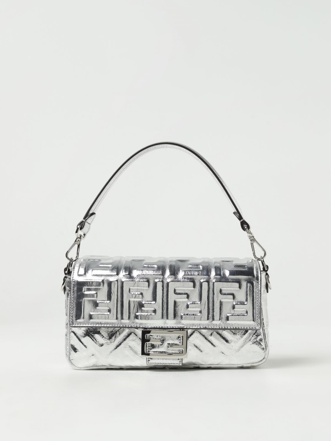 FENDI Shoulder Bag FENDI Woman colour Silver