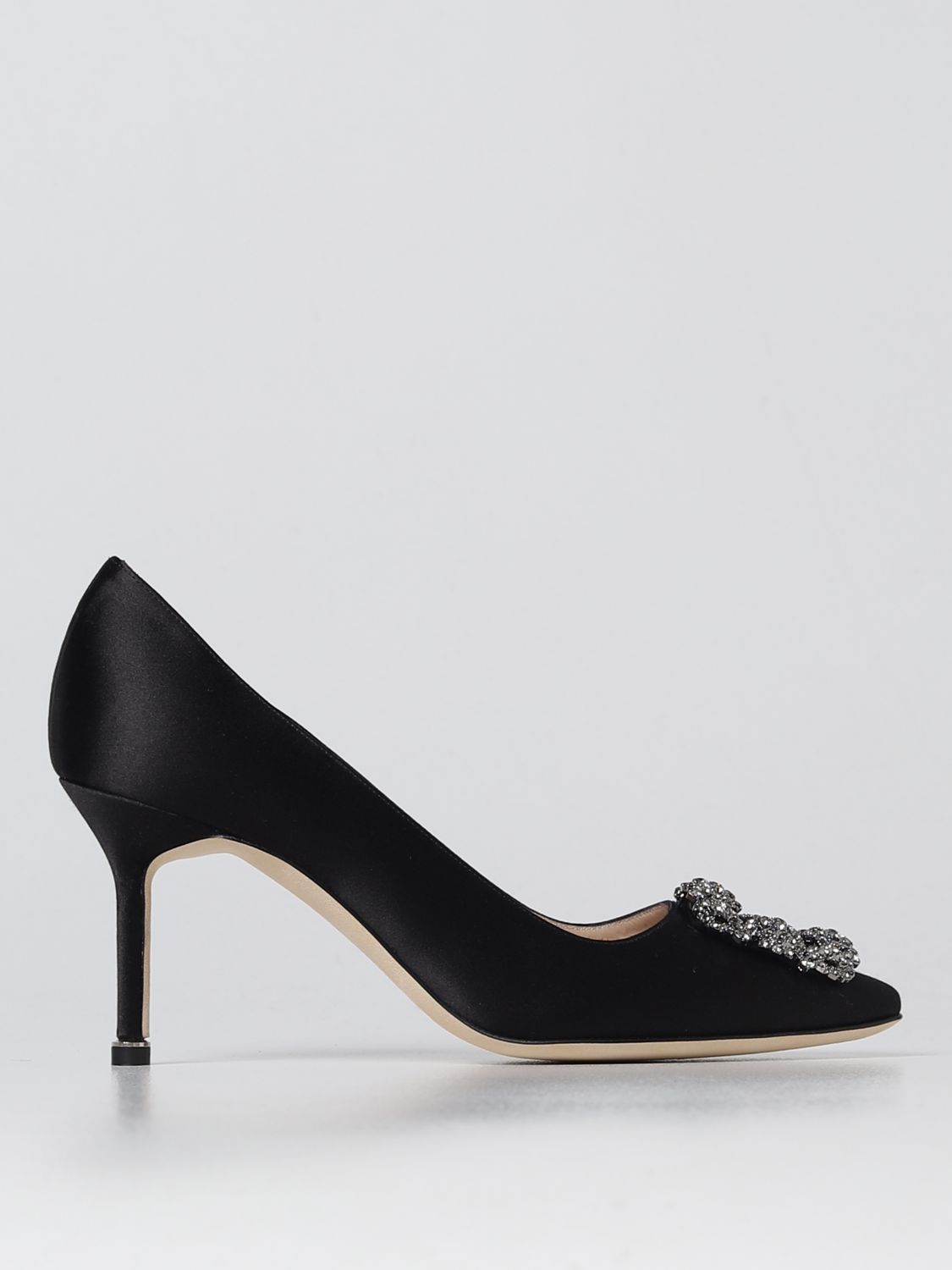 Manolo Blahnik Court Shoes MANOLO BLAHNIK Woman colour Black