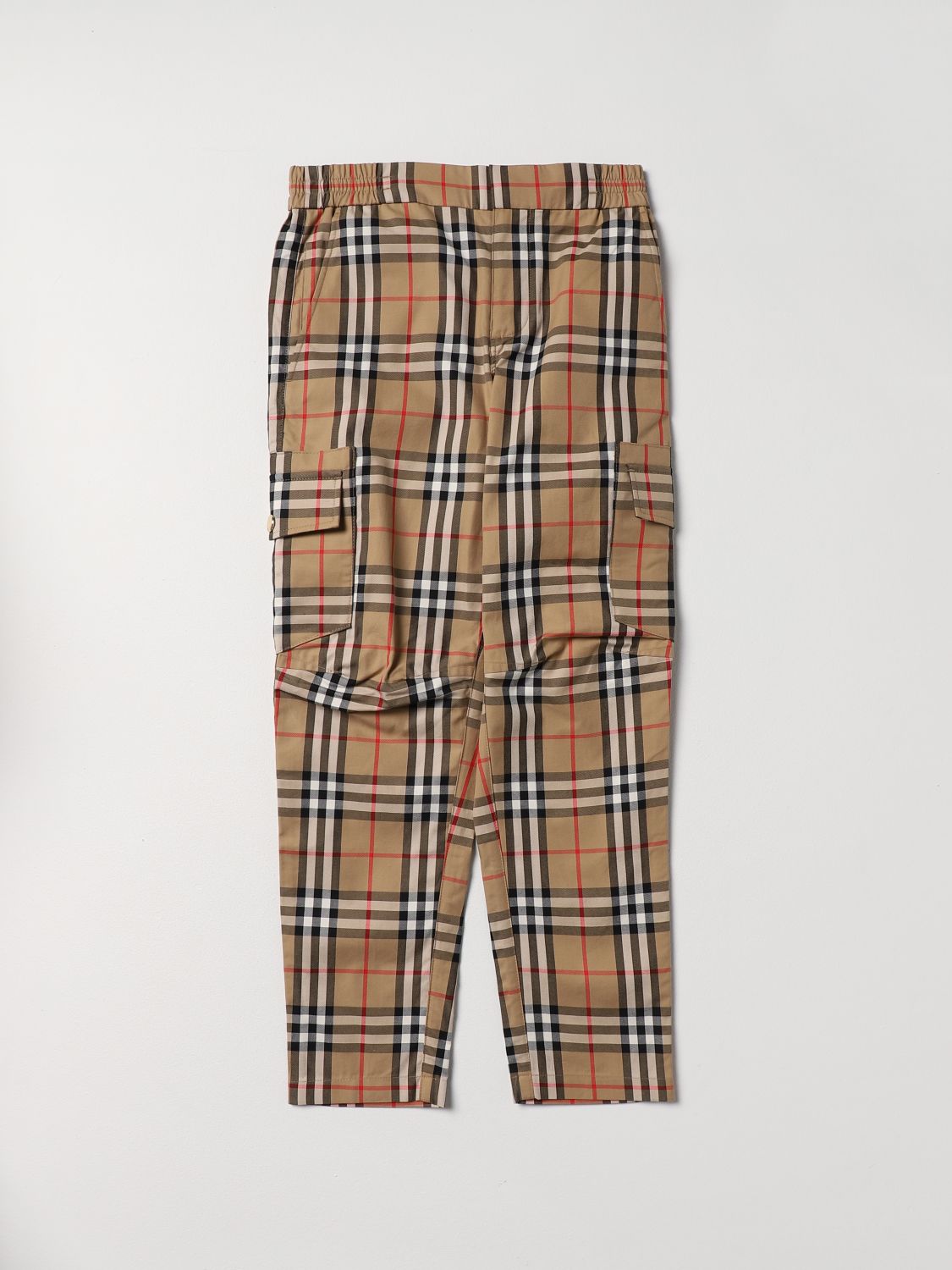 Burberry Kids Trousers BURBERRY KIDS Kids colour Beige