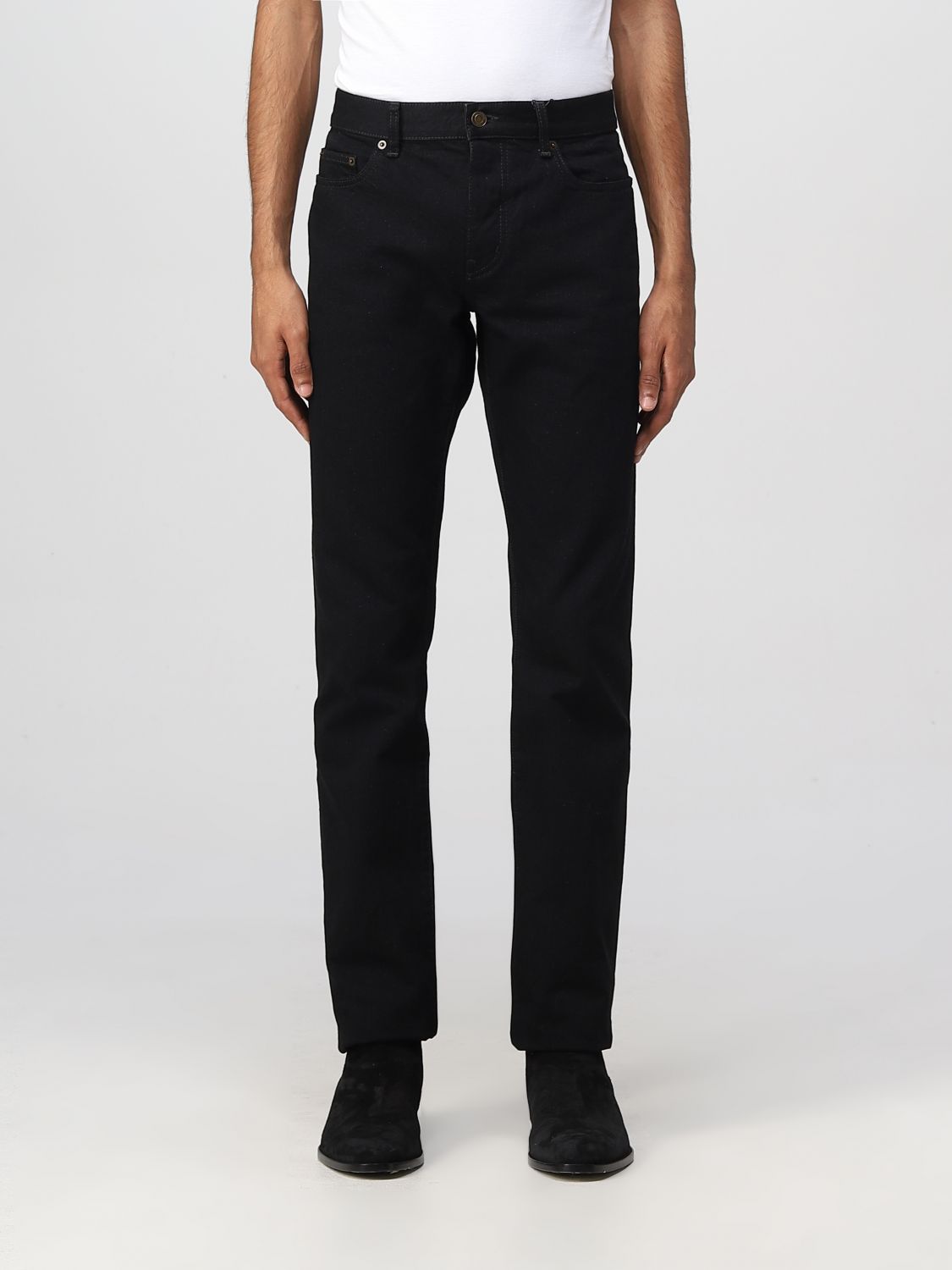 Saint Laurent Jeans SAINT LAURENT Men colour Black