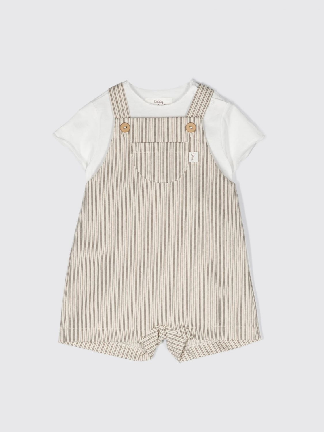 Teddy & Minou Romper TEDDY & MINOU Kids color Brown