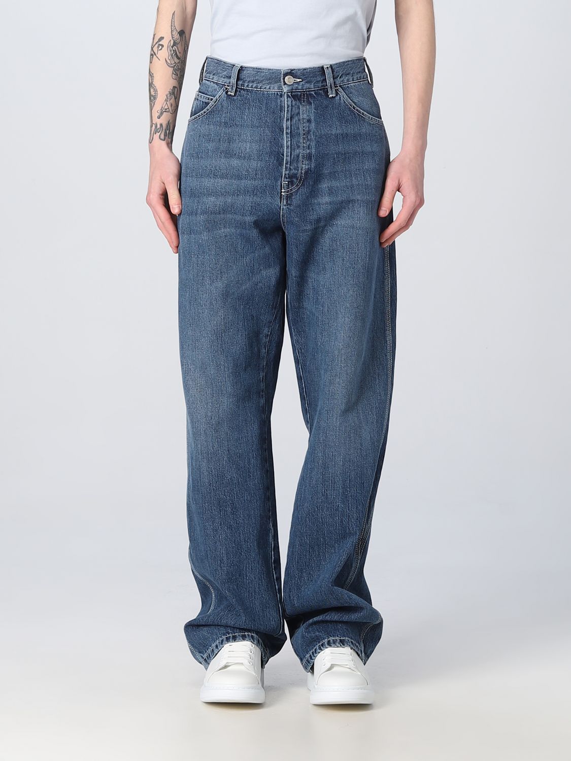 Alexander McQueen Jeans ALEXANDER MCQUEEN Men colour Blue