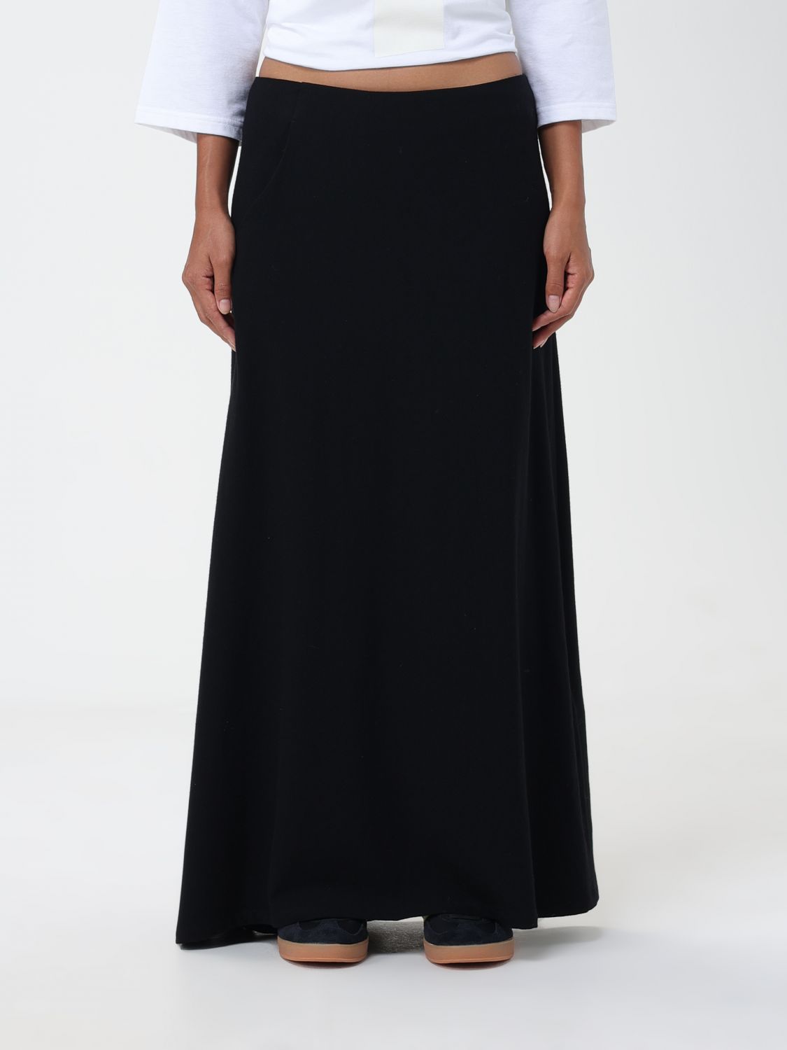 Yohji Yamamoto Skirt YOHJI YAMAMOTO Woman colour Black