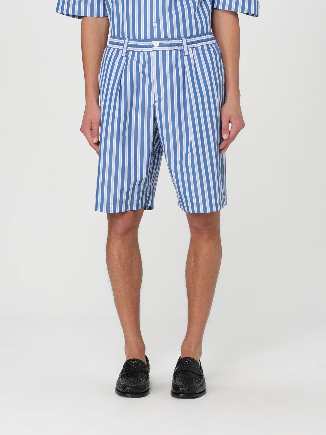 Marni Short MARNI Men colour Gnawed Blue