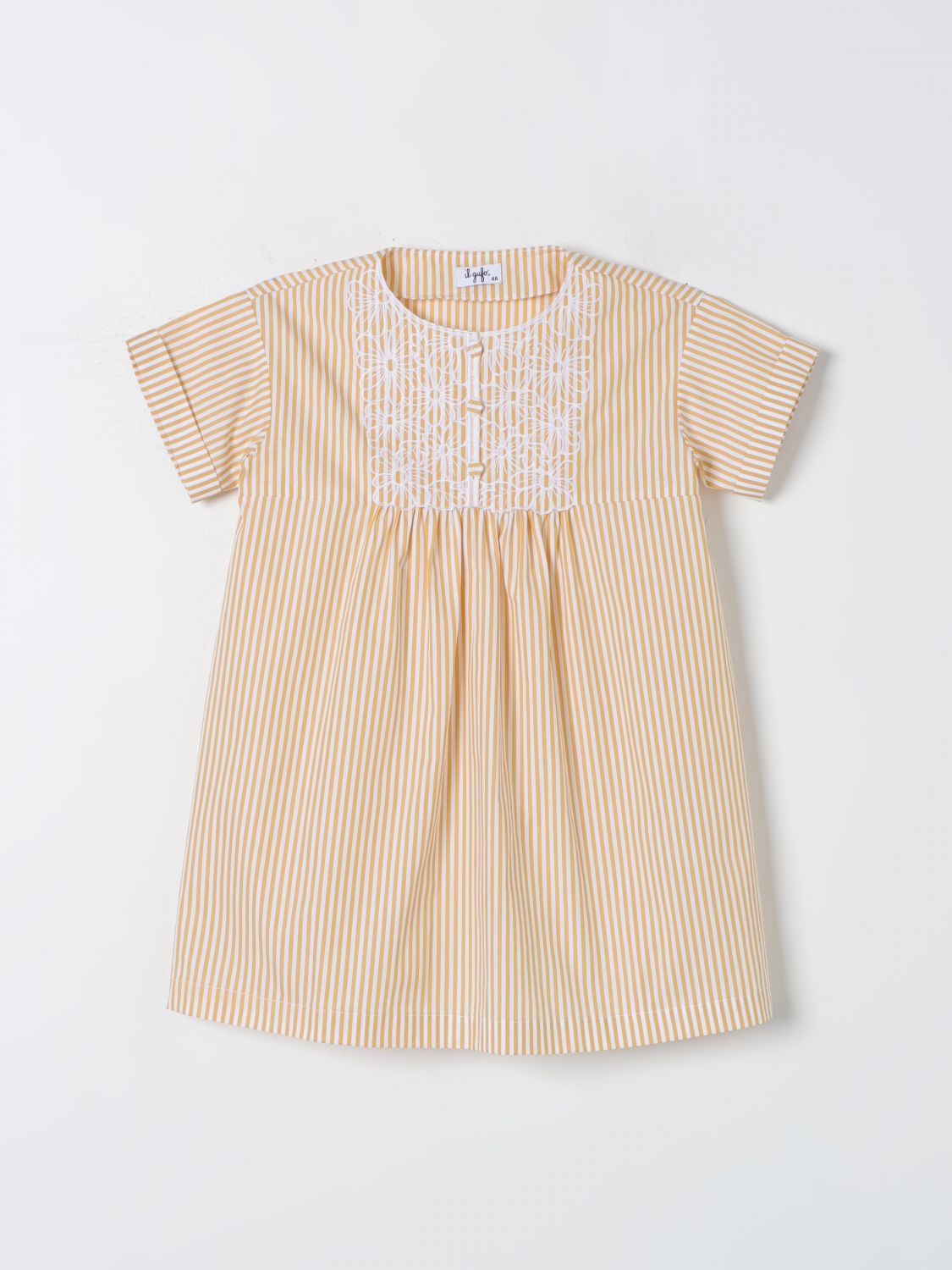 Il Gufo Dress IL GUFO Kids colour Orange