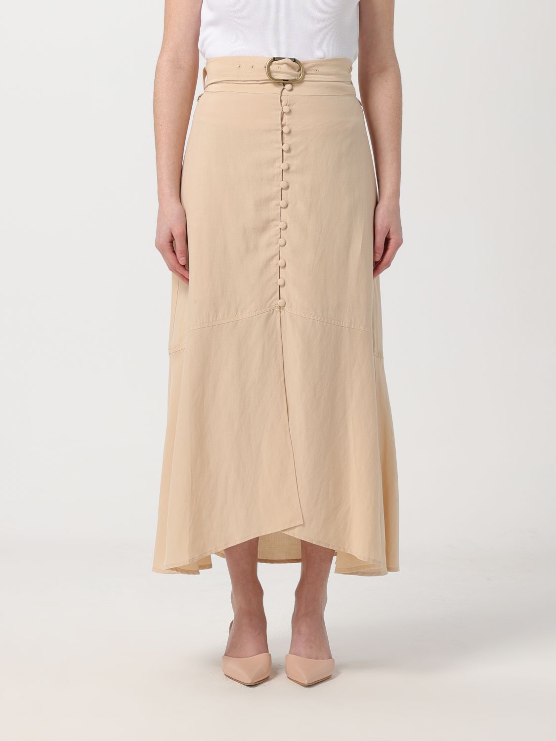 Twinset Skirt TWINSET Woman colour Milk