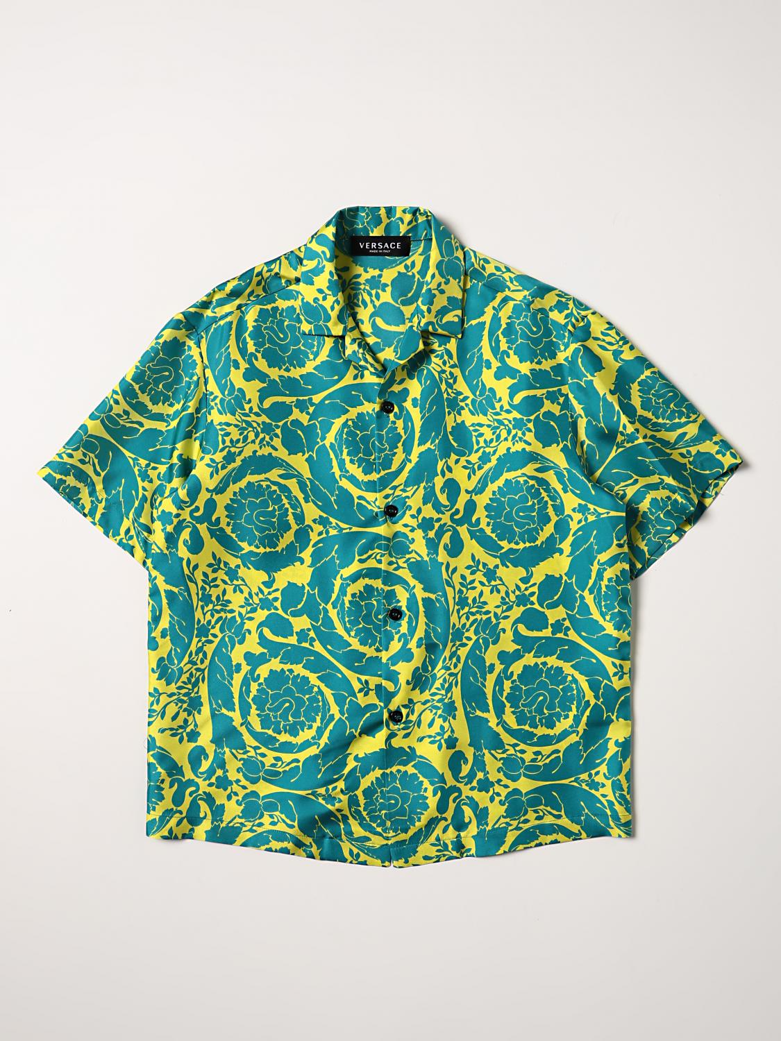 Young Versace Shirt YOUNG VERSACE Kids colour Lime