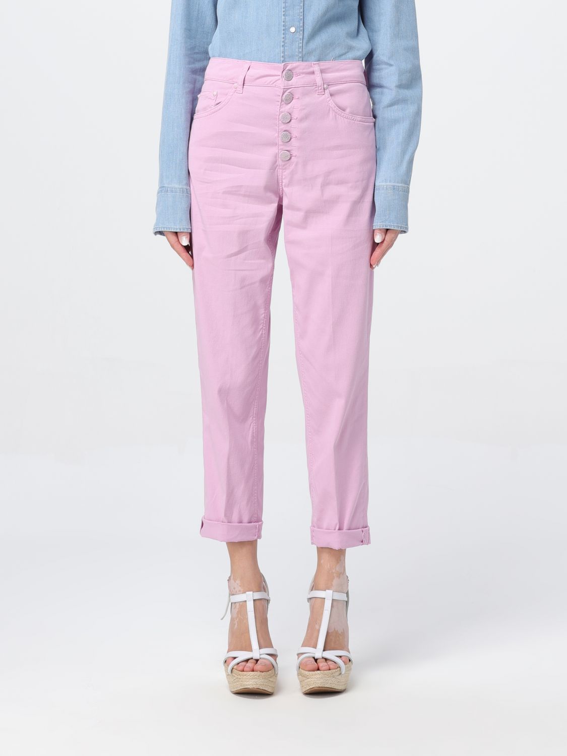 Dondup Jeans DONDUP Woman colour Pink