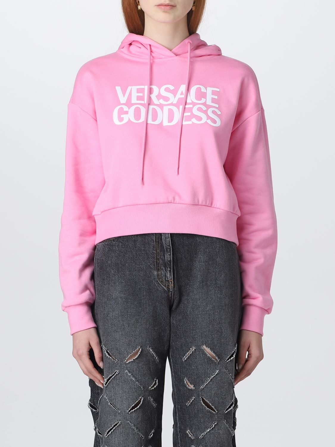 Versace Sweatshirt VERSACE Woman colour Pink