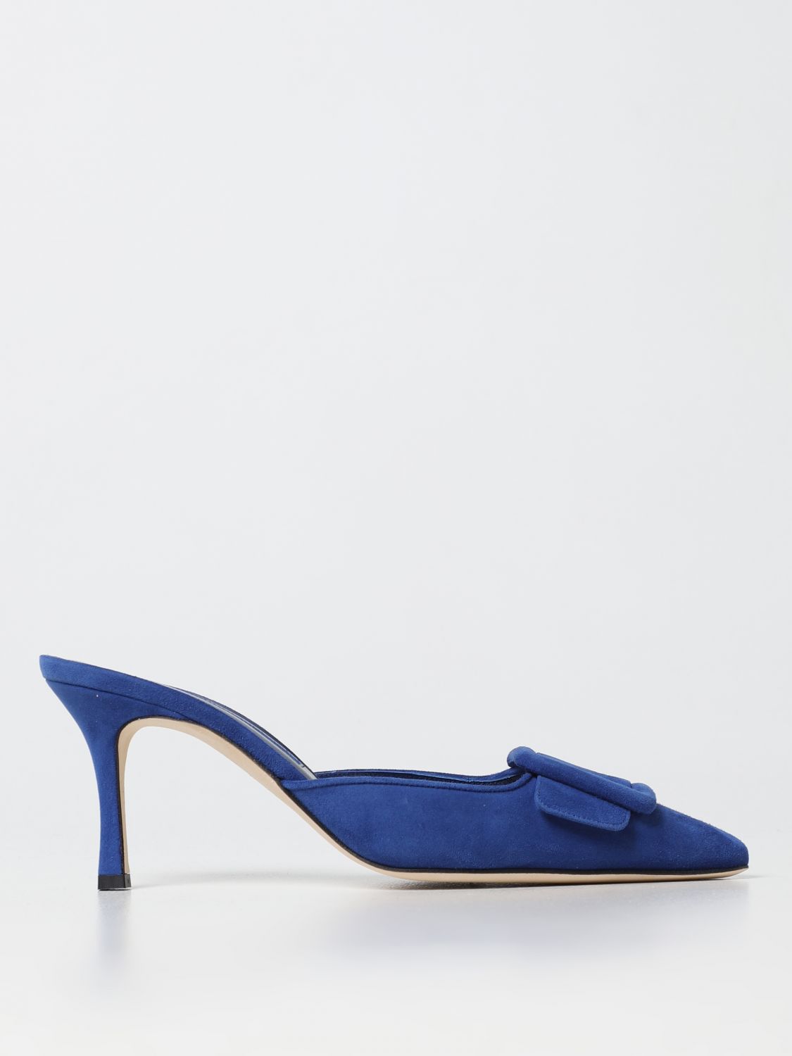 Manolo Blahnik High Heel Shoes MANOLO BLAHNIK Woman colour Blue