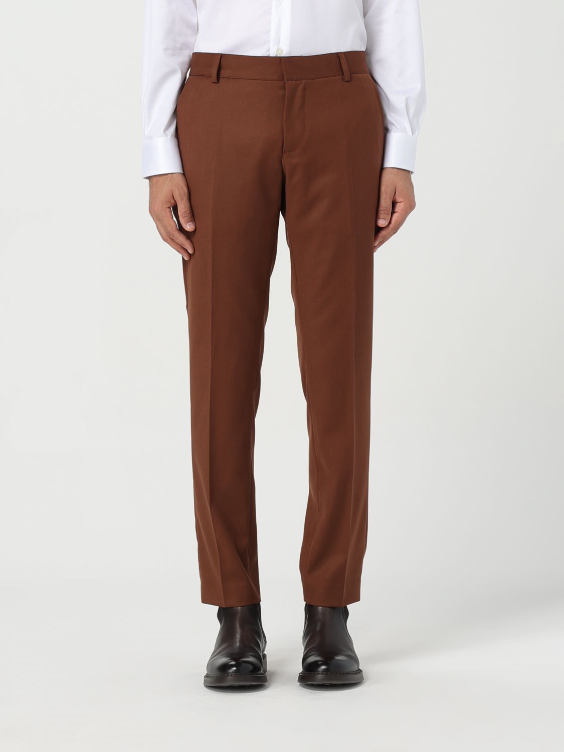 Daniele Alessandrini Trousers DANIELE ALESSANDRINI Men colour Brown