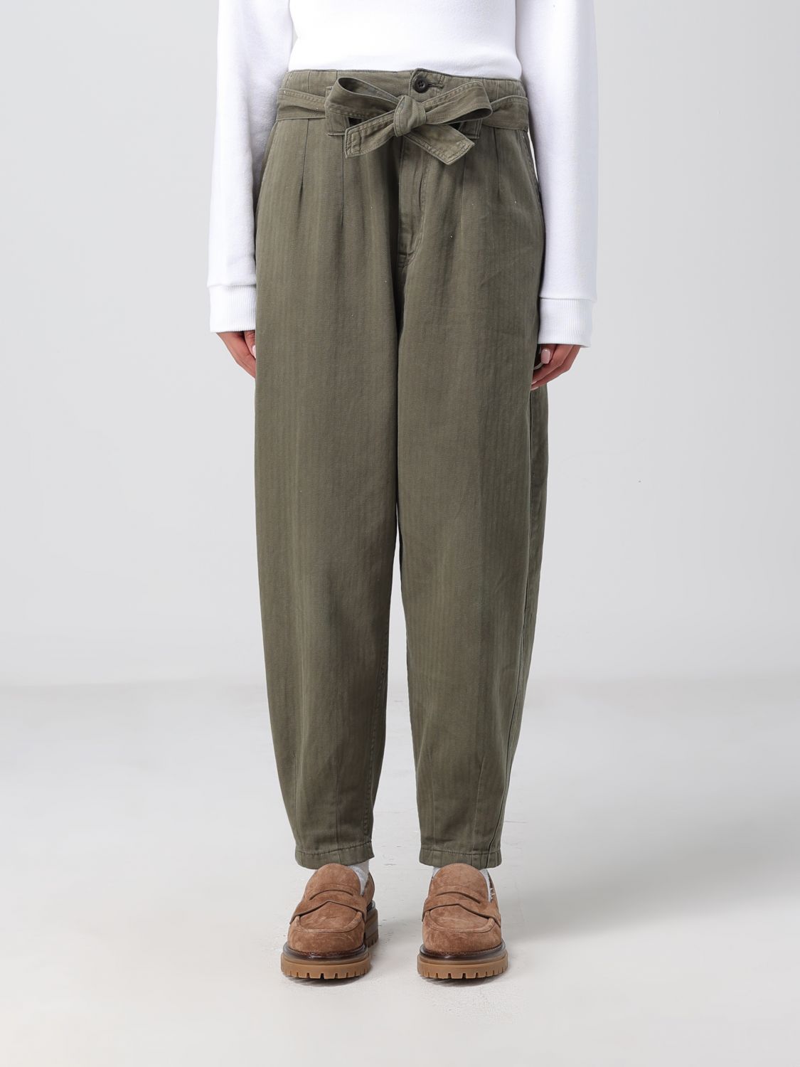 Polo Ralph Lauren Trousers POLO RALPH LAUREN Woman colour Green