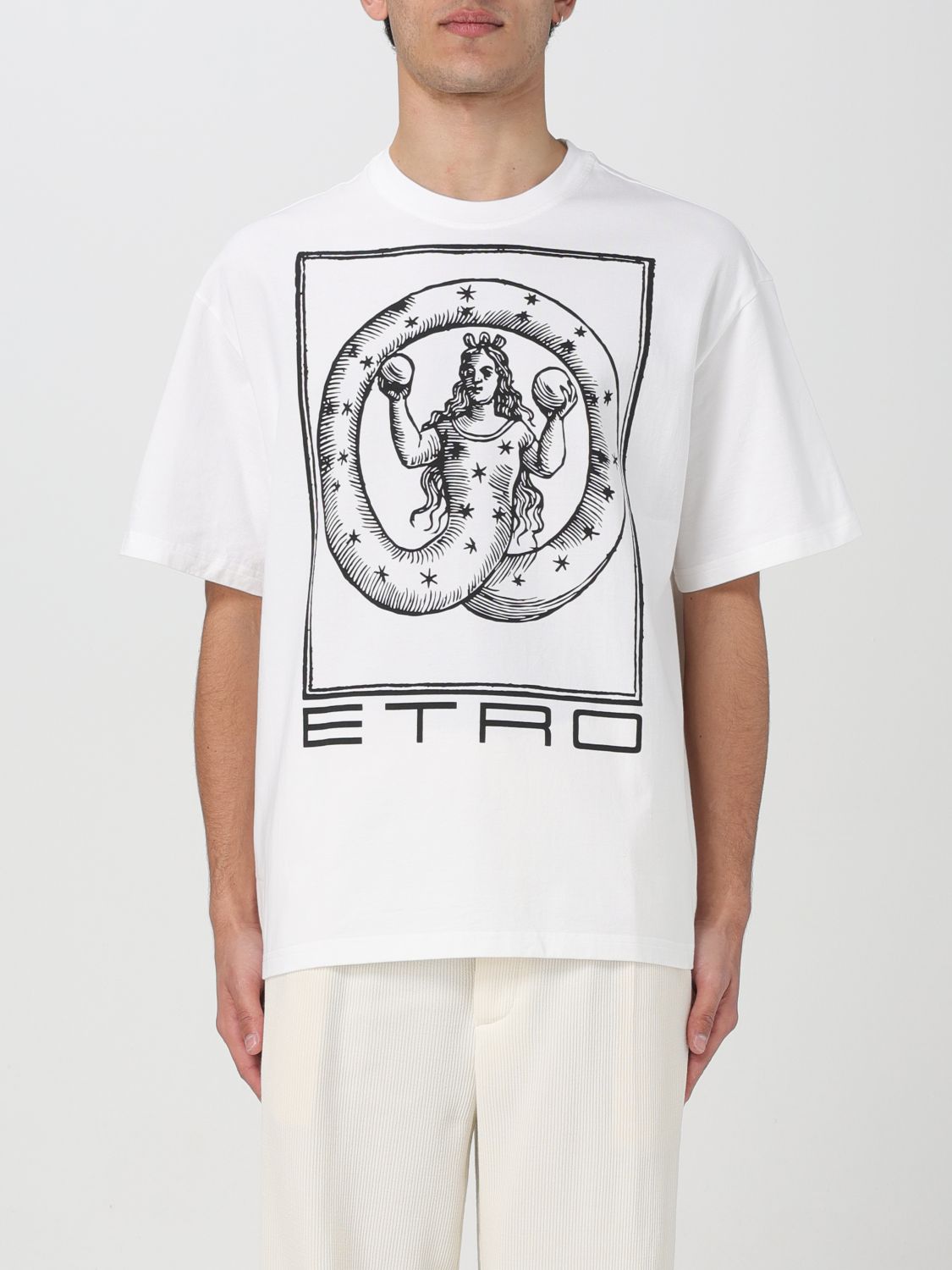 Etro T-Shirt ETRO Men colour White