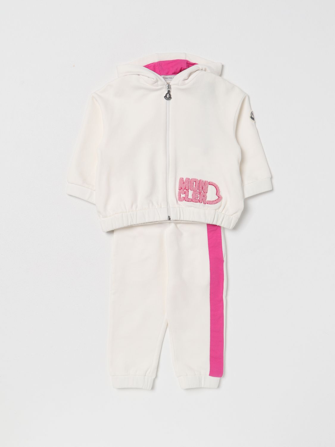 Moncler Tracksuits MONCLER Kids colour Yellow Cream