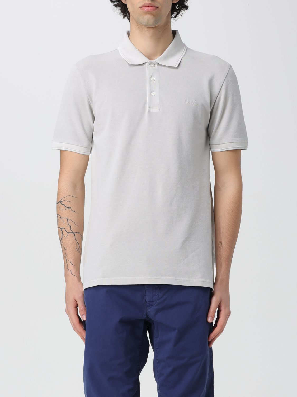 Woolrich Polo Shirt WOOLRICH Men colour White