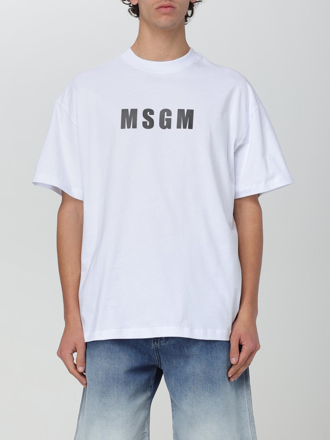 Msgm T-Shirt MSGM Men colour White