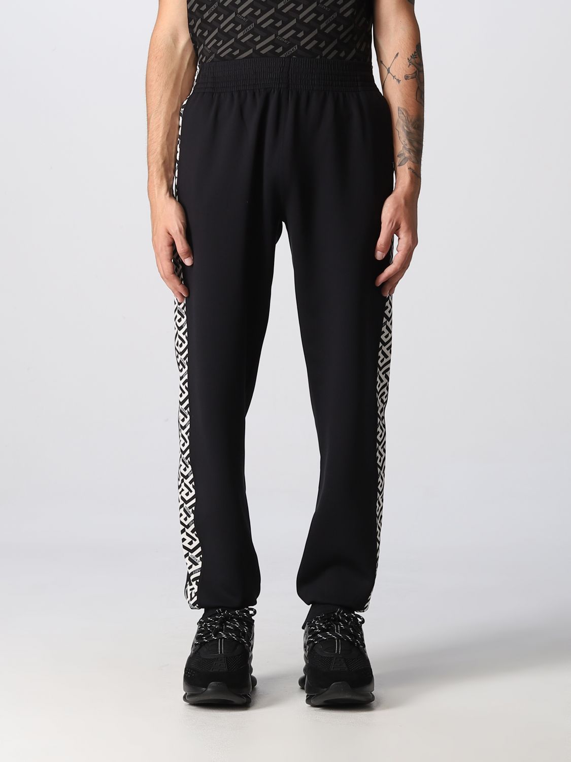 Versace Trousers VERSACE Men colour Black