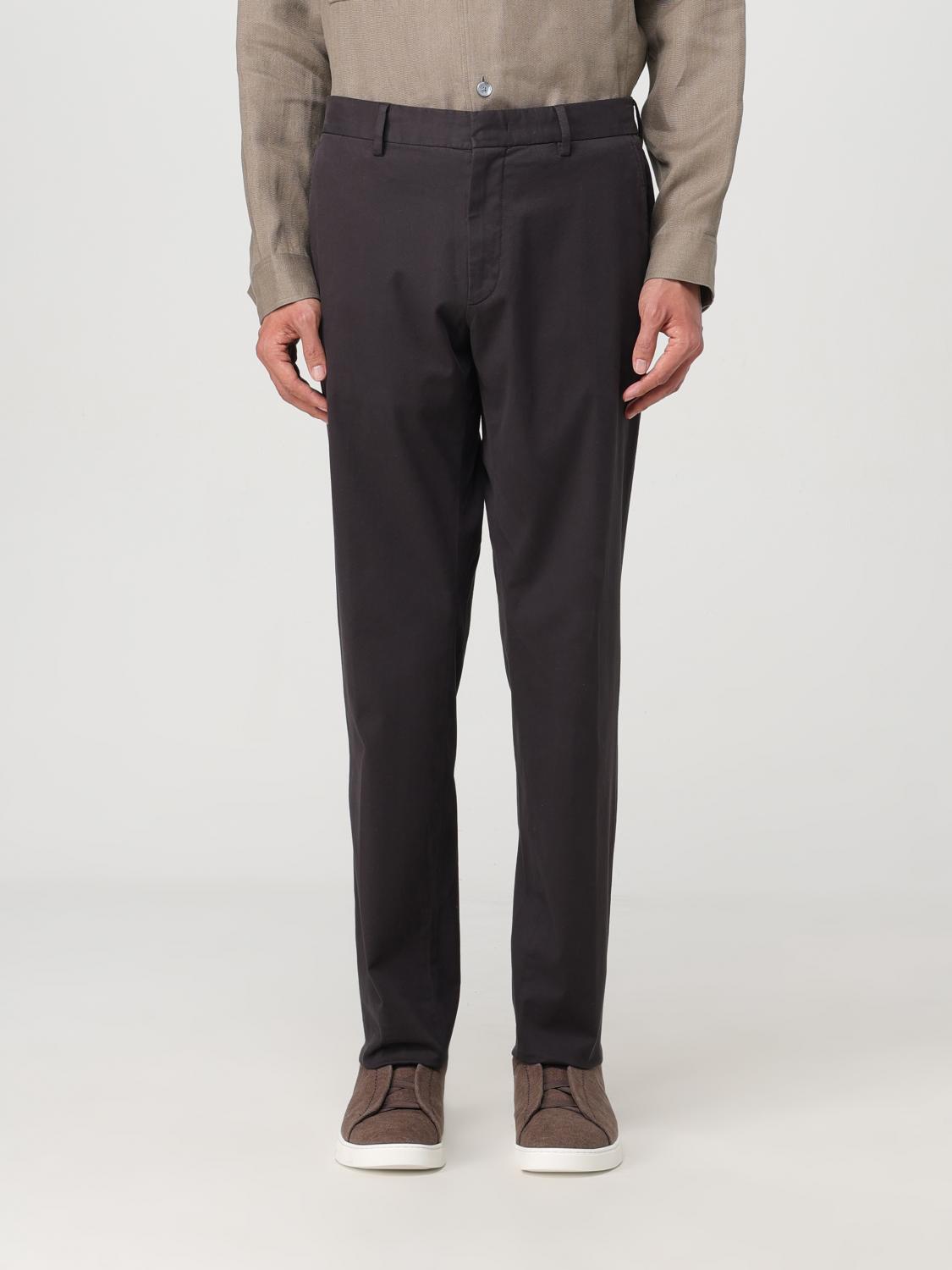 zegna Pants ZEGNA Men color Dark