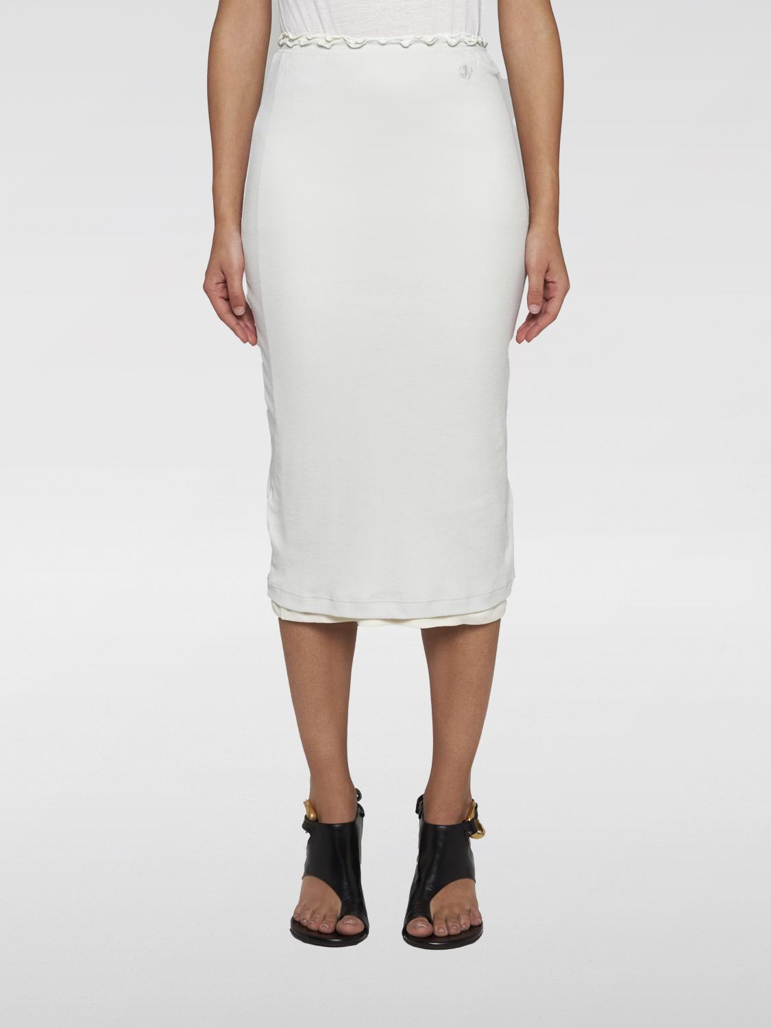 Jil Sander Skirt JIL SANDER Woman color White