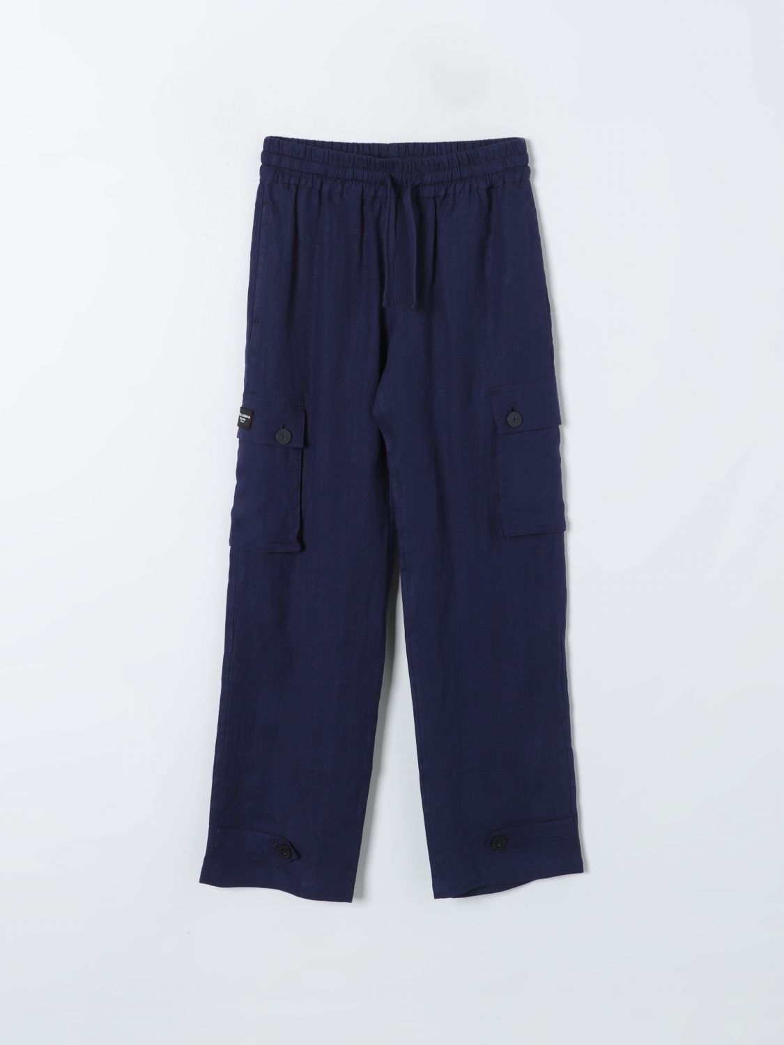 Dolce & Gabbana Trousers DOLCE & GABBANA Kids colour Blue