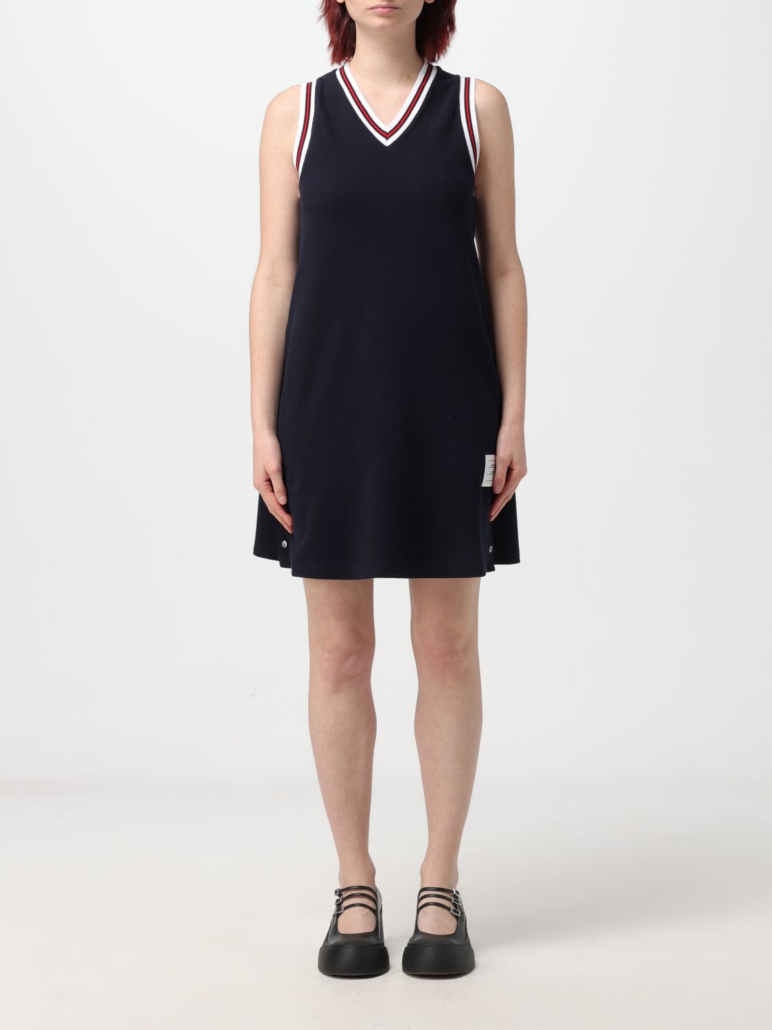 Thom Browne Dress THOM BROWNE Woman color Blue