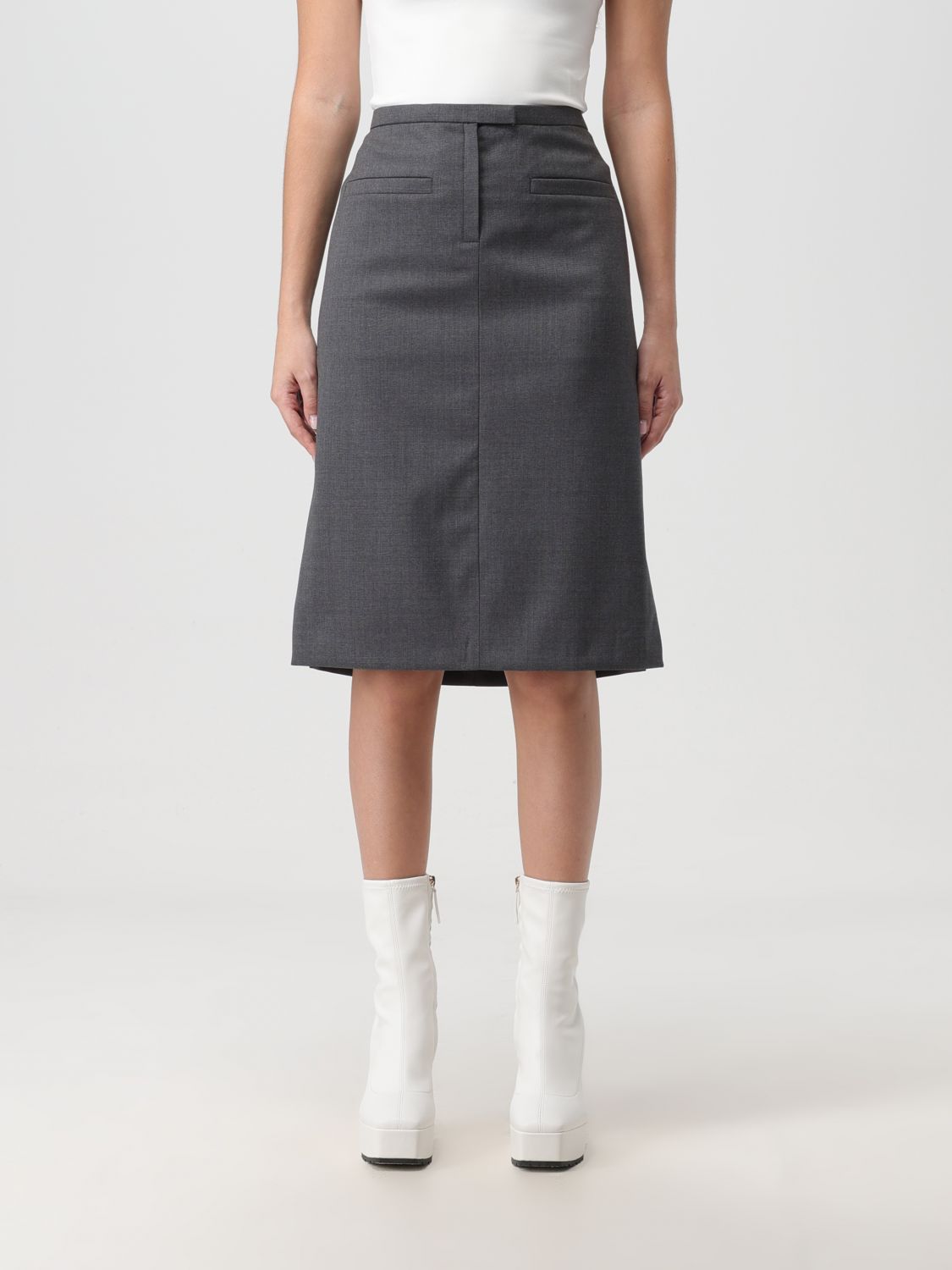 Courrèges Skirt COURRÈGES Woman colour Grey