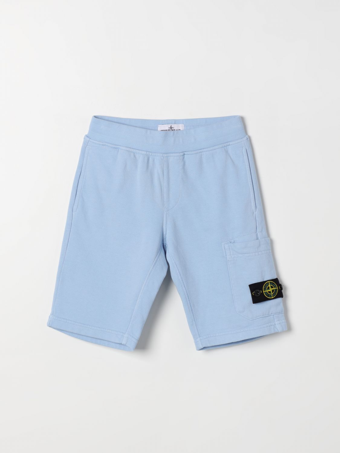 Stone Island Junior Shorts STONE ISLAND JUNIOR Kids colour Sky Blue