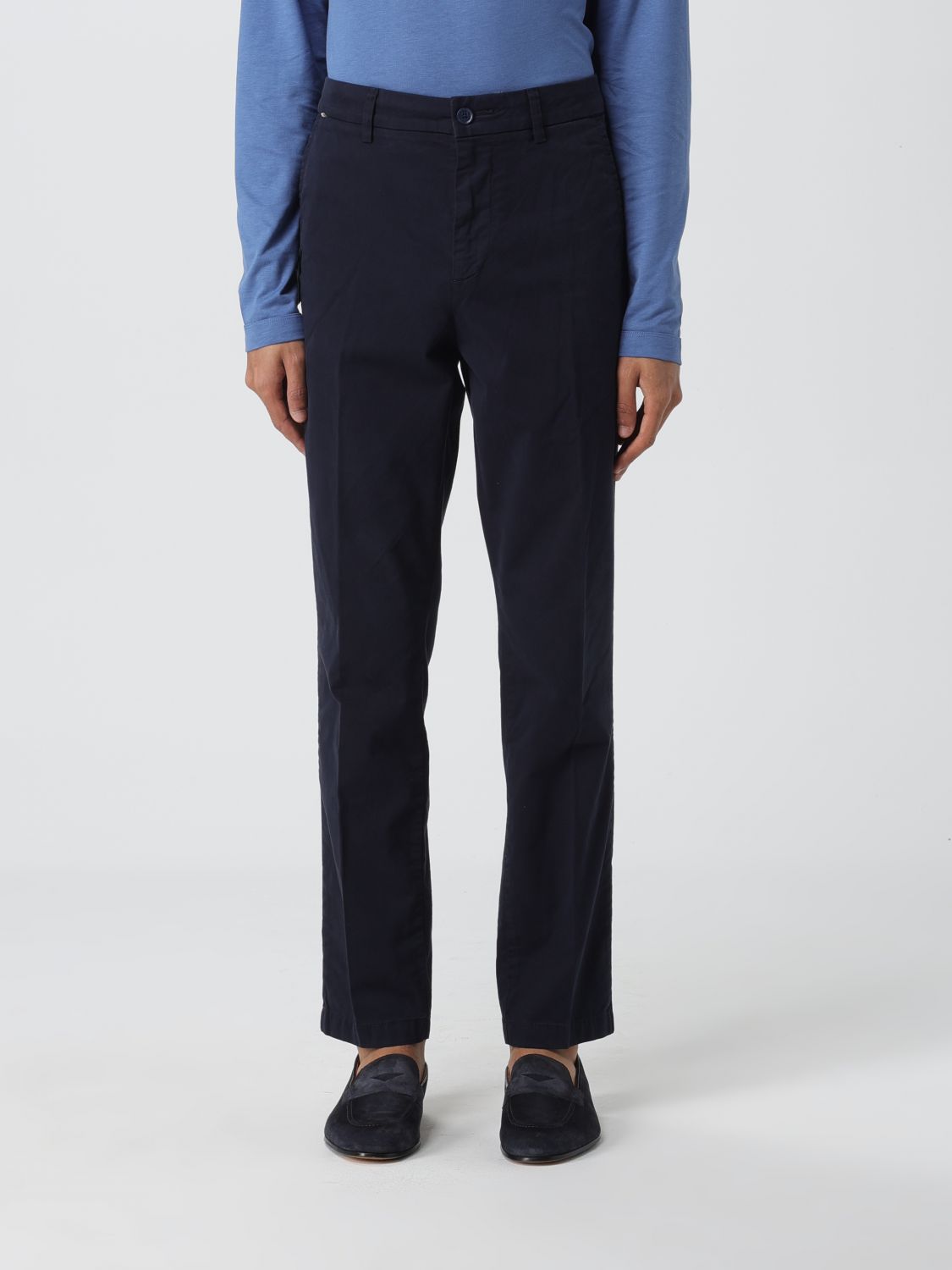 BOSS Trousers BOSS Men colour Blue