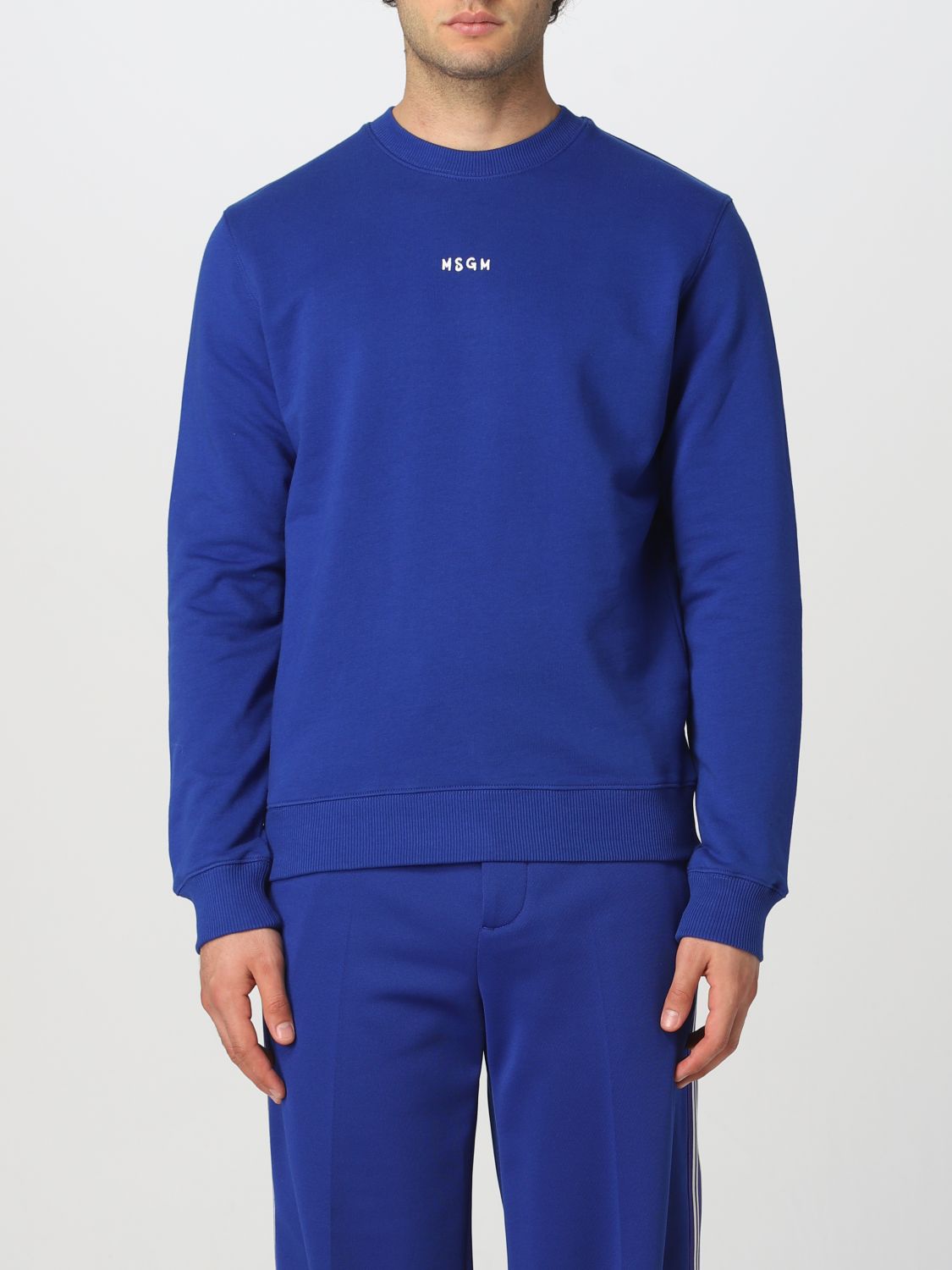 Msgm Sweatshirt MSGM Men colour Blue 1