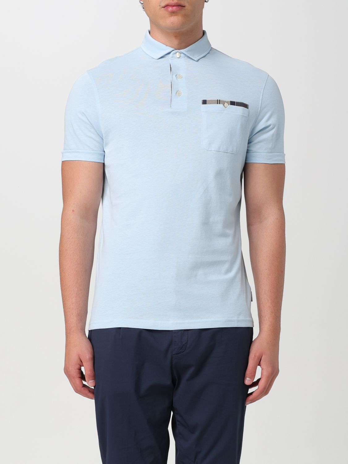 Barbour Polo Shirt BARBOUR Men colour Sky Blue