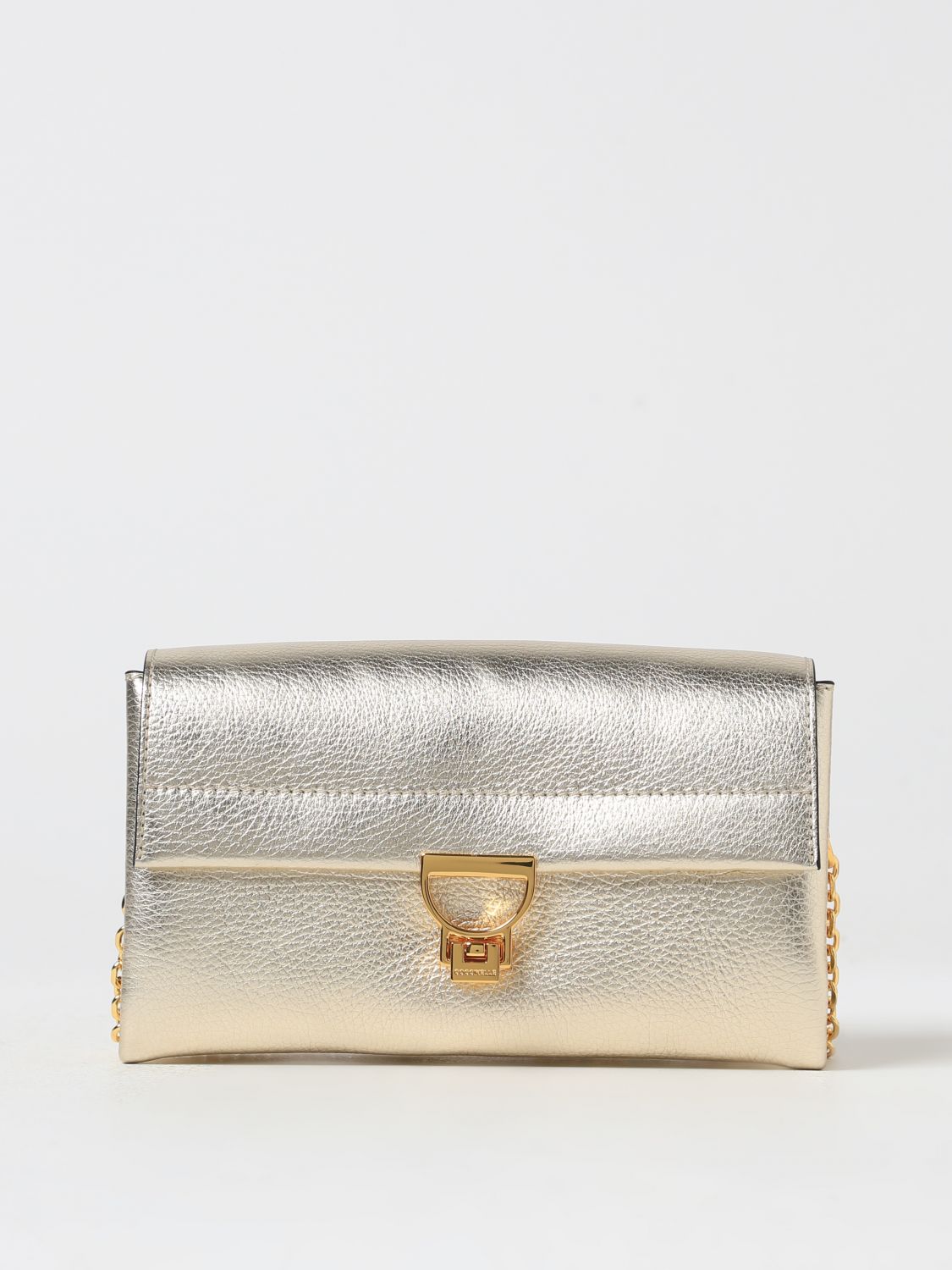 Coccinelle Crossbody Bags COCCINELLE Woman colour Gold